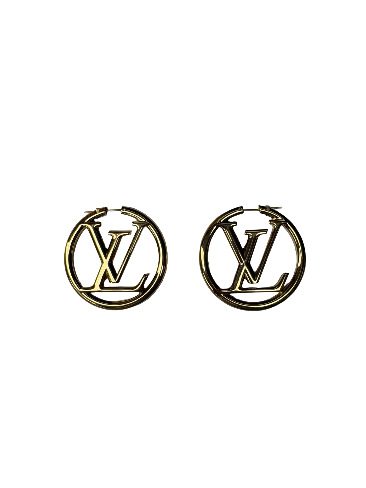 LV Louise Hoop Earrings Gold