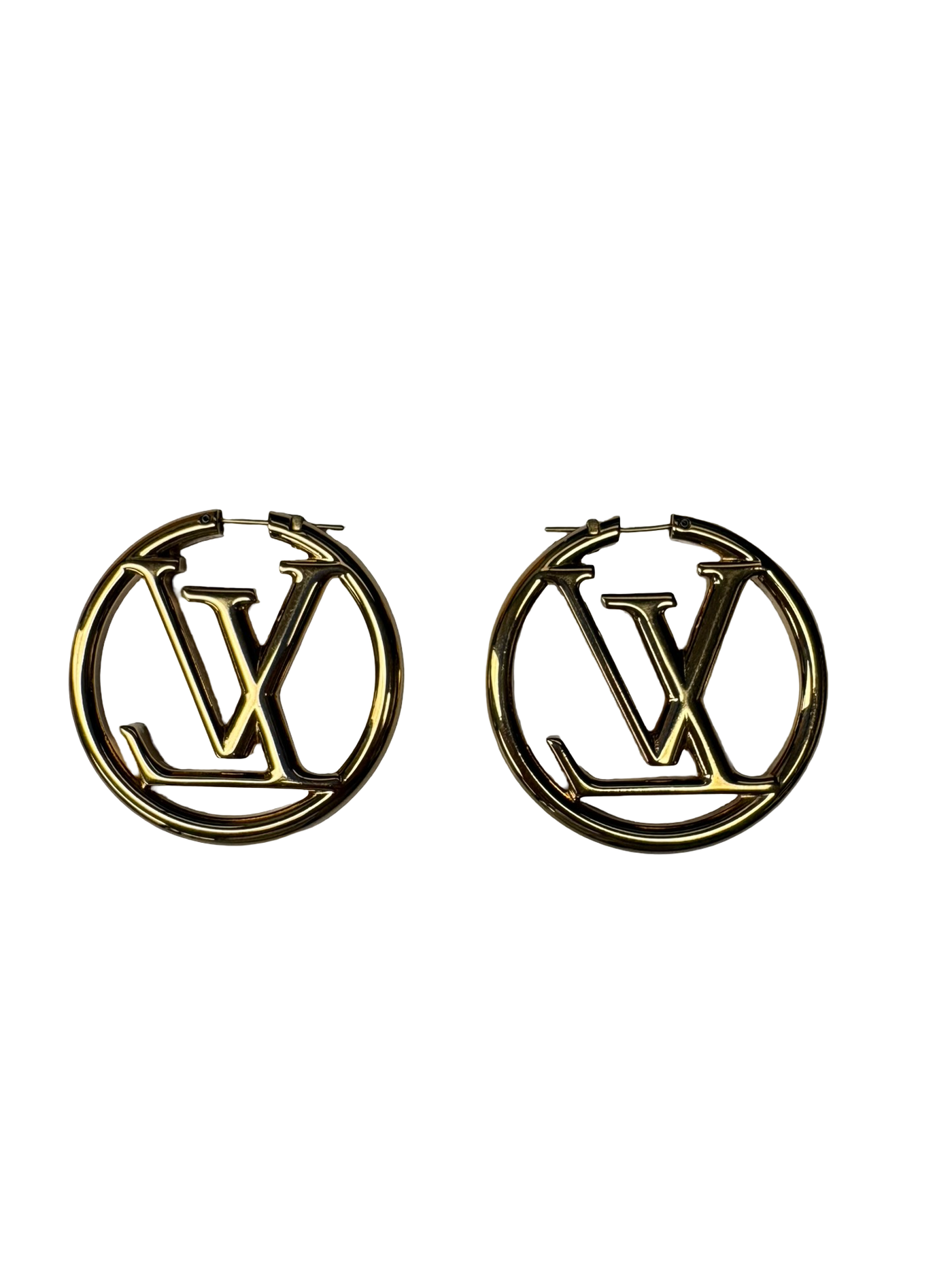 LV Louise Hoop Earrings Gold