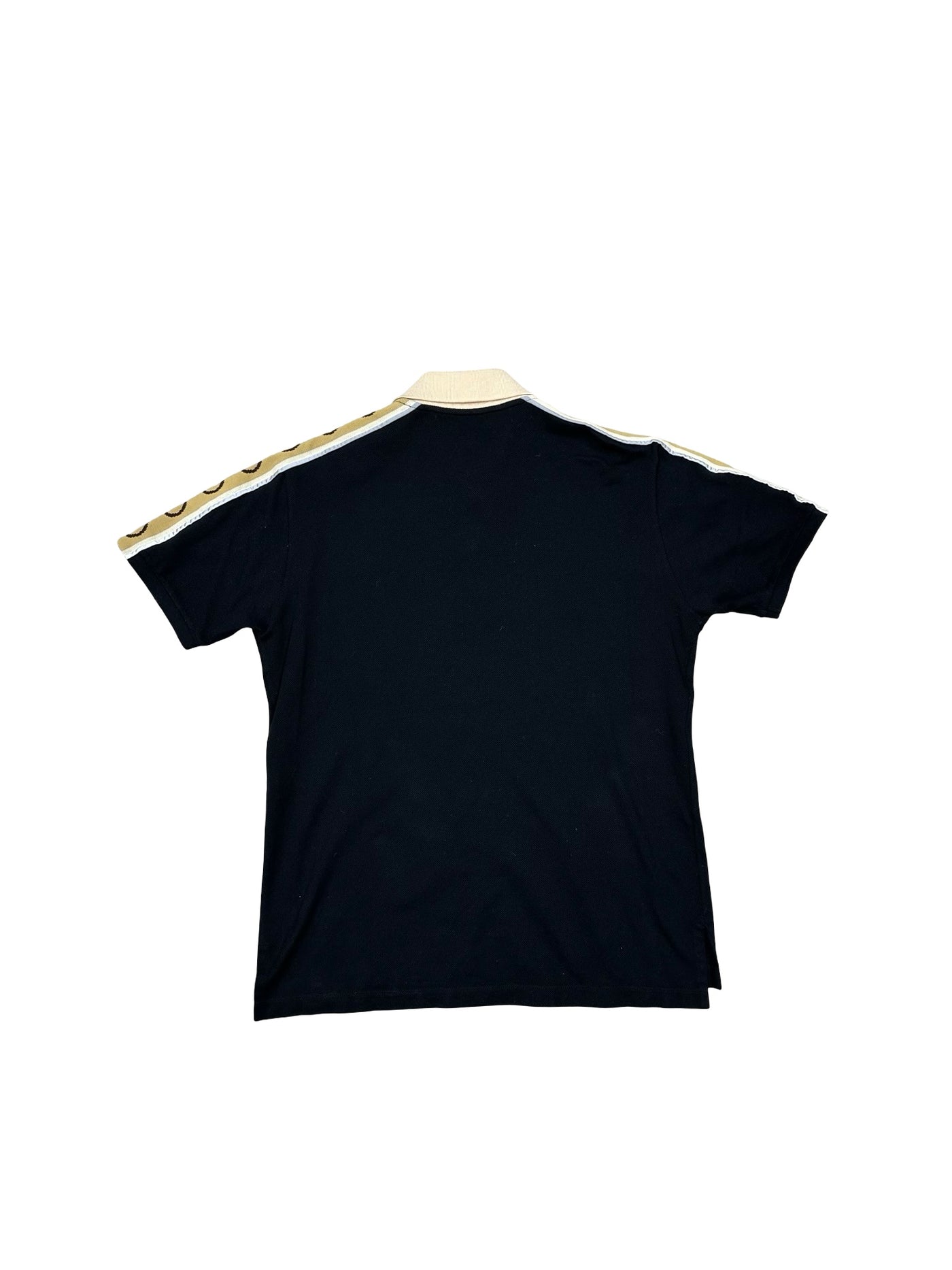Gucci Polo With Interlocking G Stripe