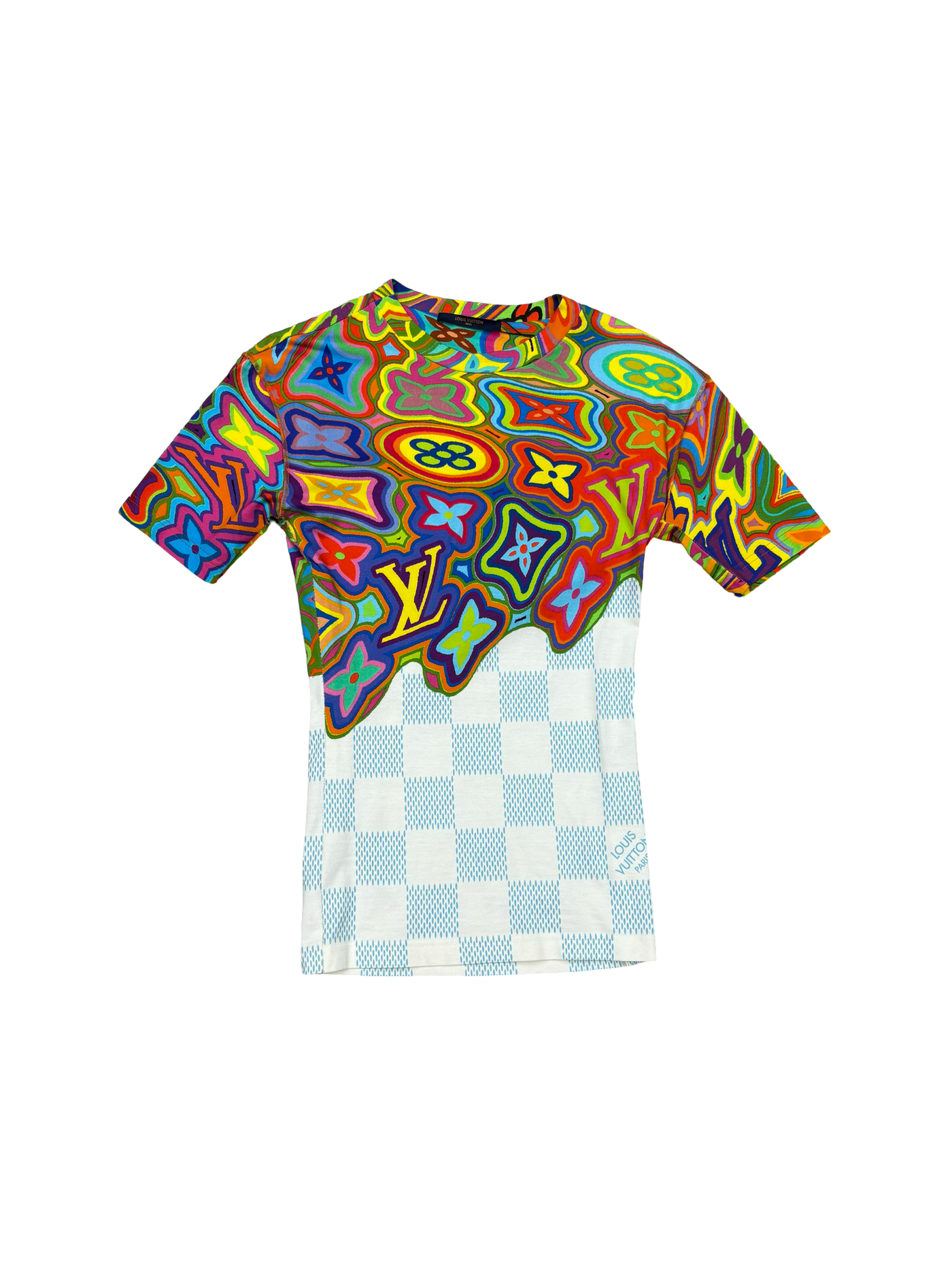 LV Printed Damie T-Shirt Multicolor