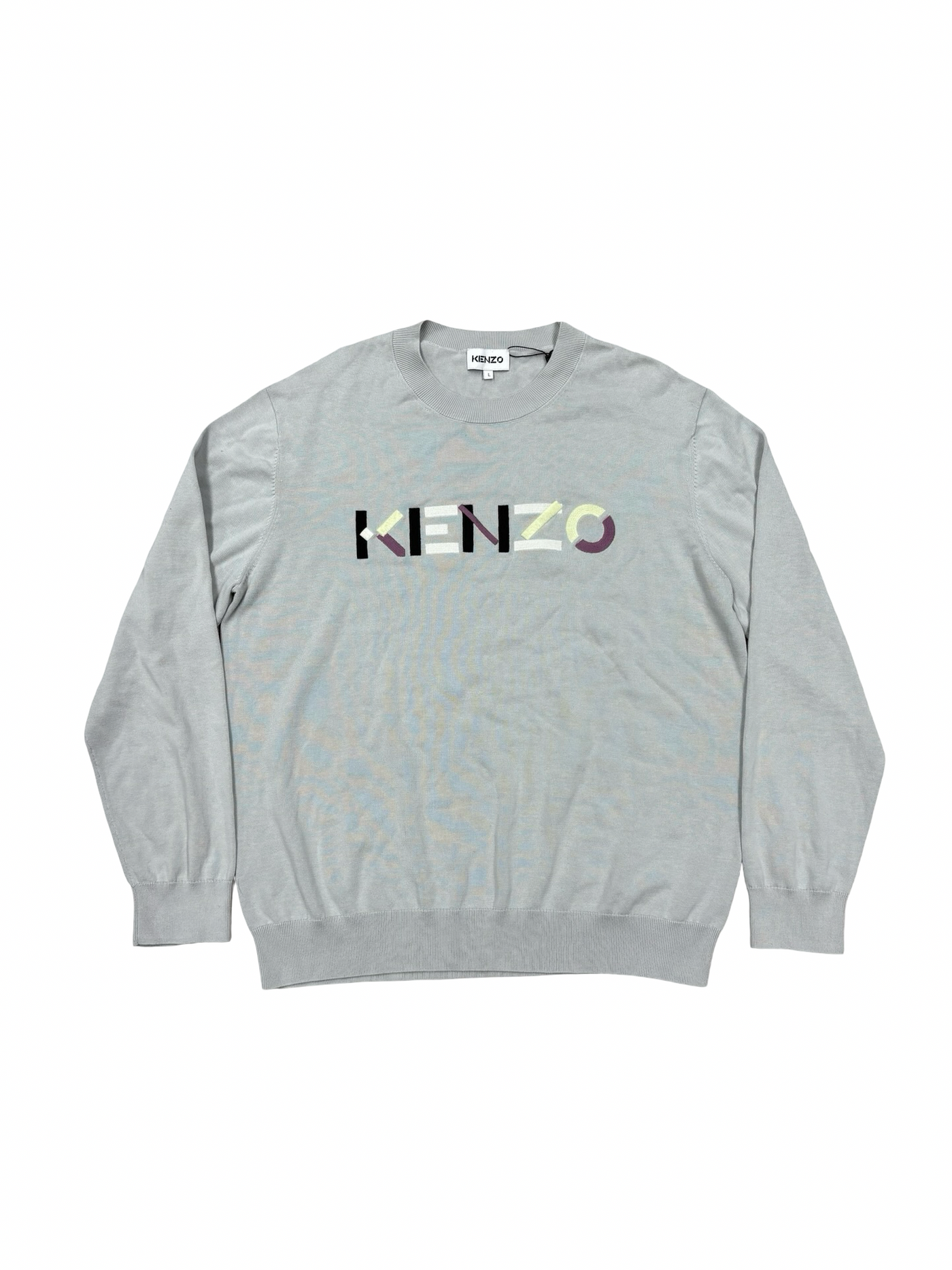 Kenzo Crewneck Jumper Light Grey