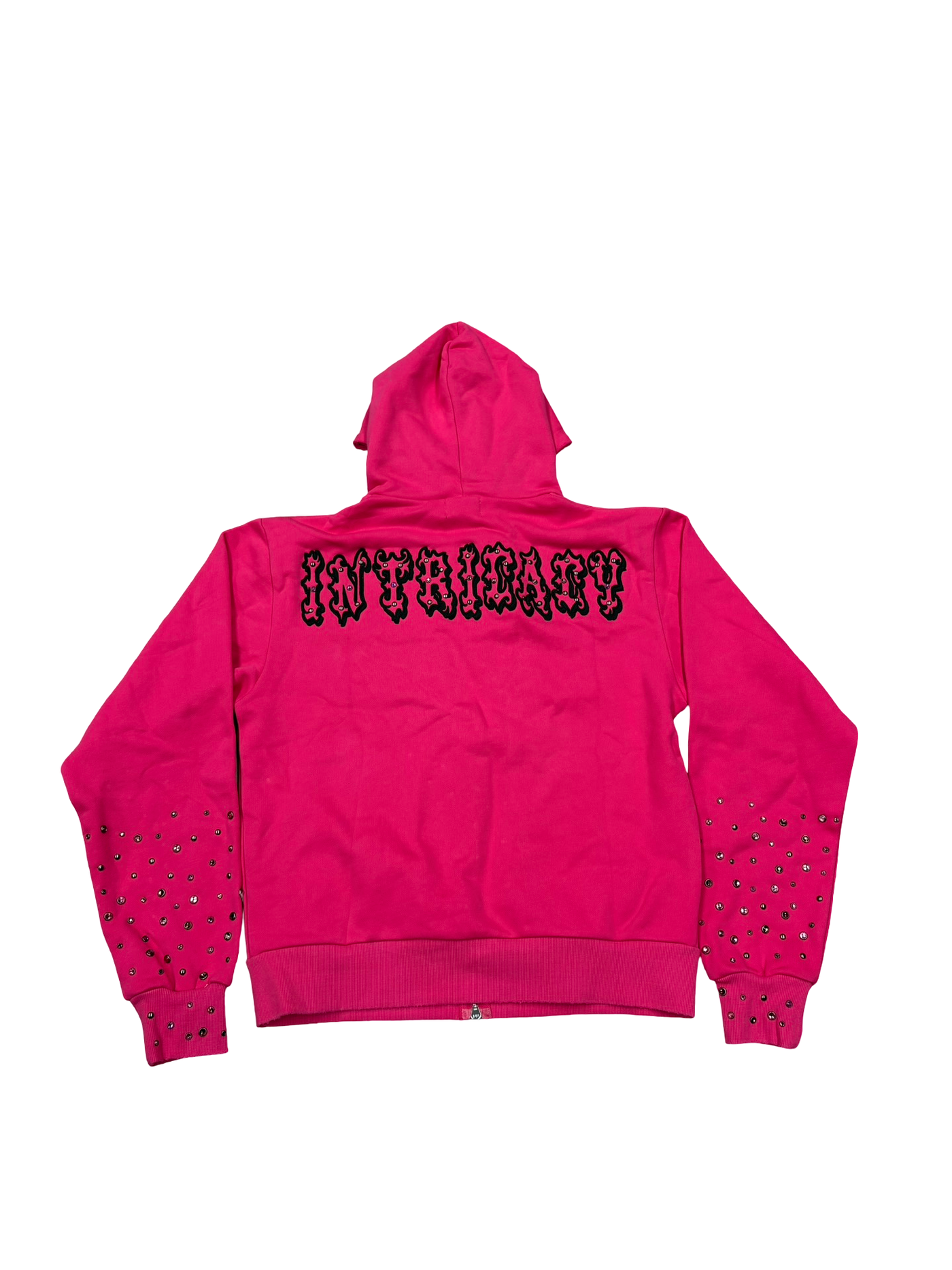 Lost Intricacy Full Zip Hoodie Hot Pink