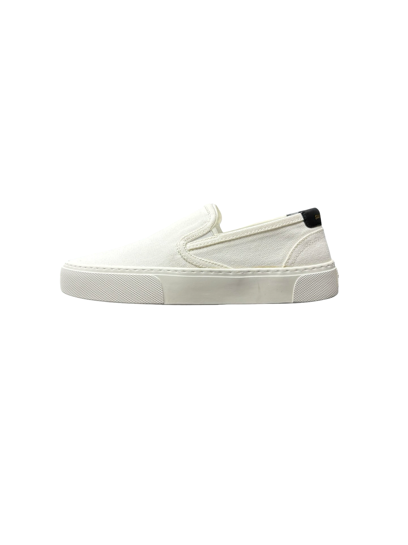 Saint Laurent Venice Slip-On Sneakers White