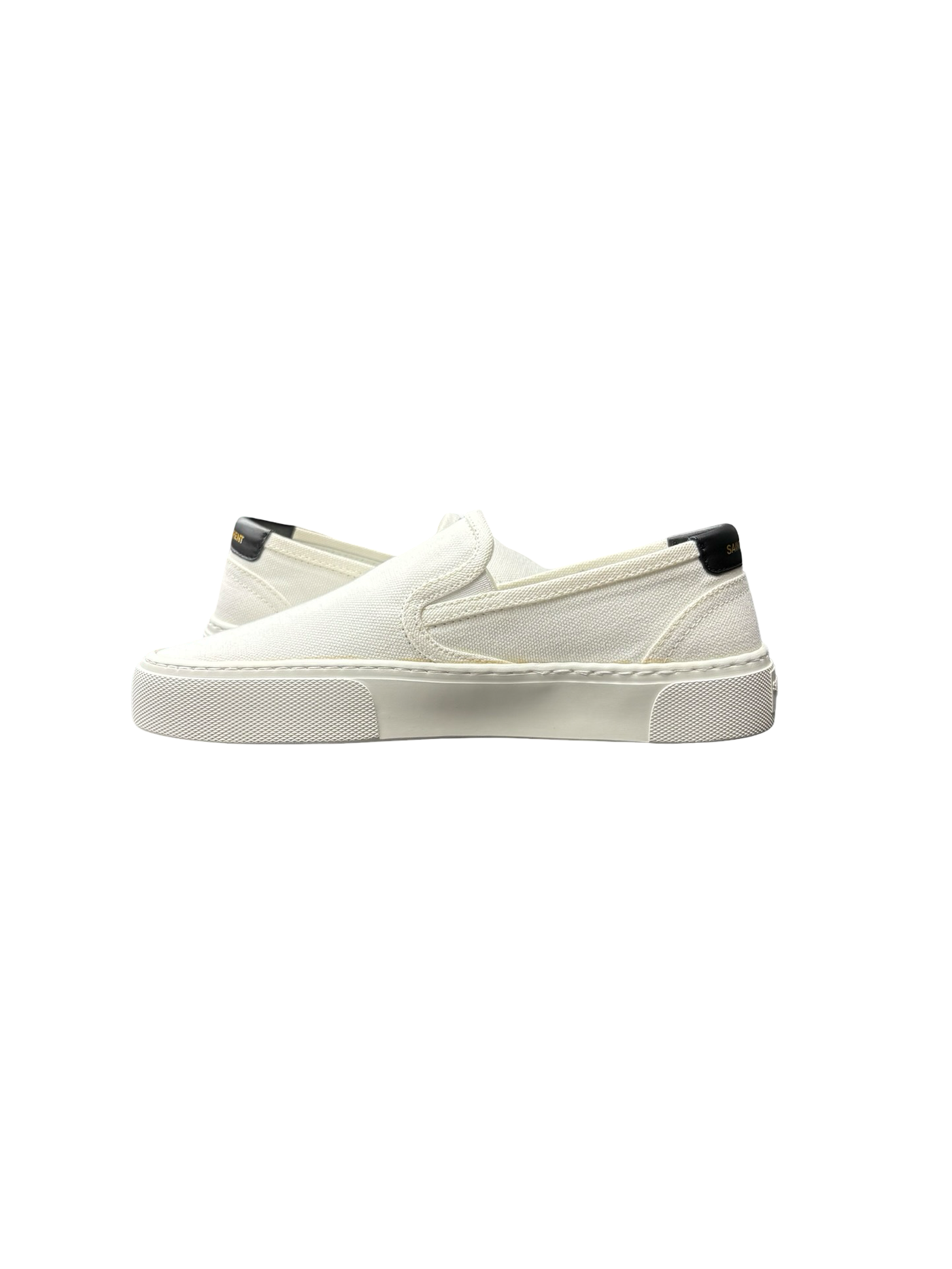 Saint Laurent Venice Slip-On Sneakers White