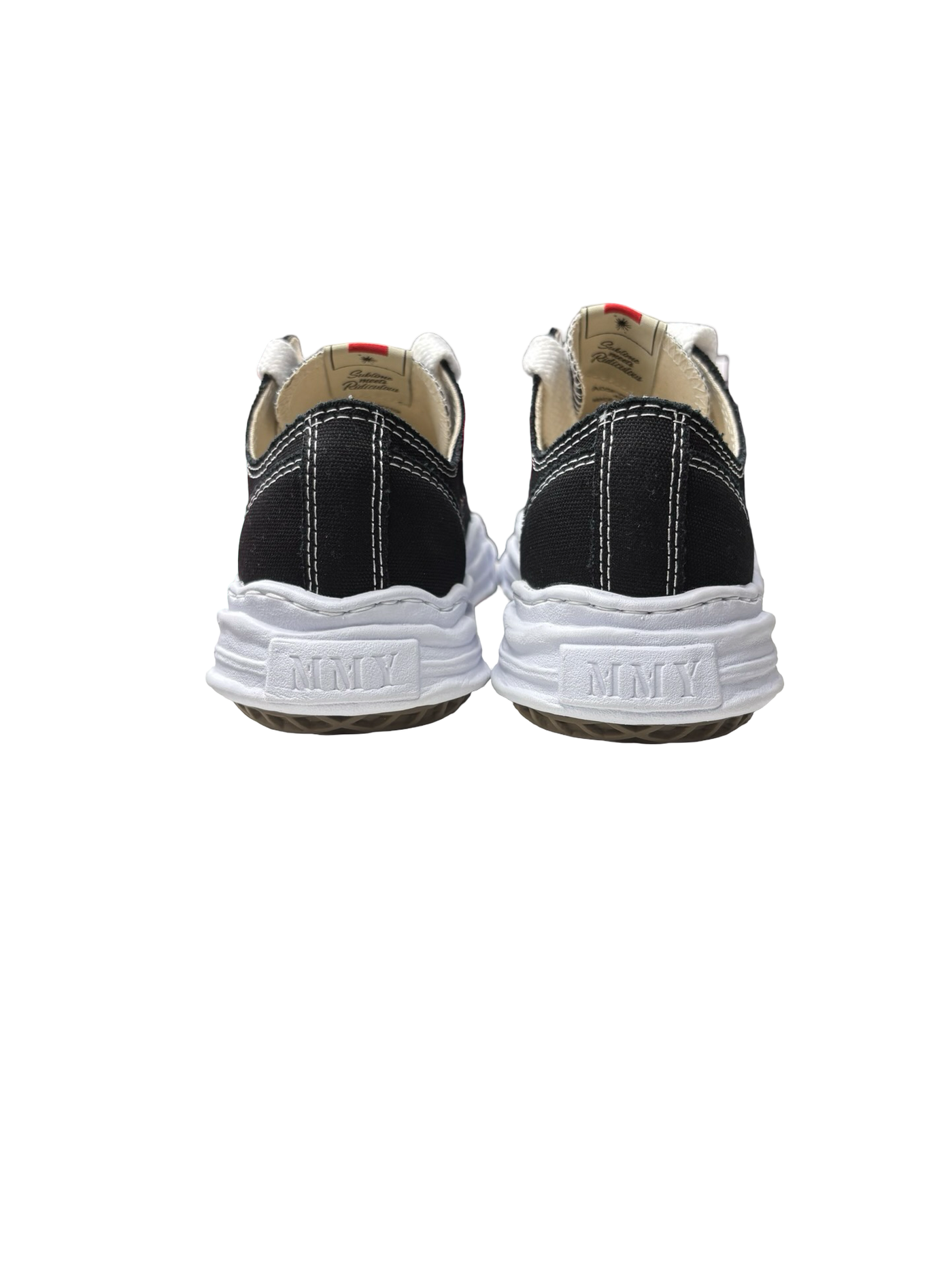 Maison Mihara Yasuhiro Hank OG Sole Canvas Low Sneakers Black