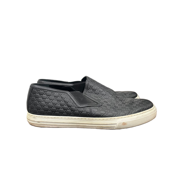 Gucci Monogram Leather Slip on