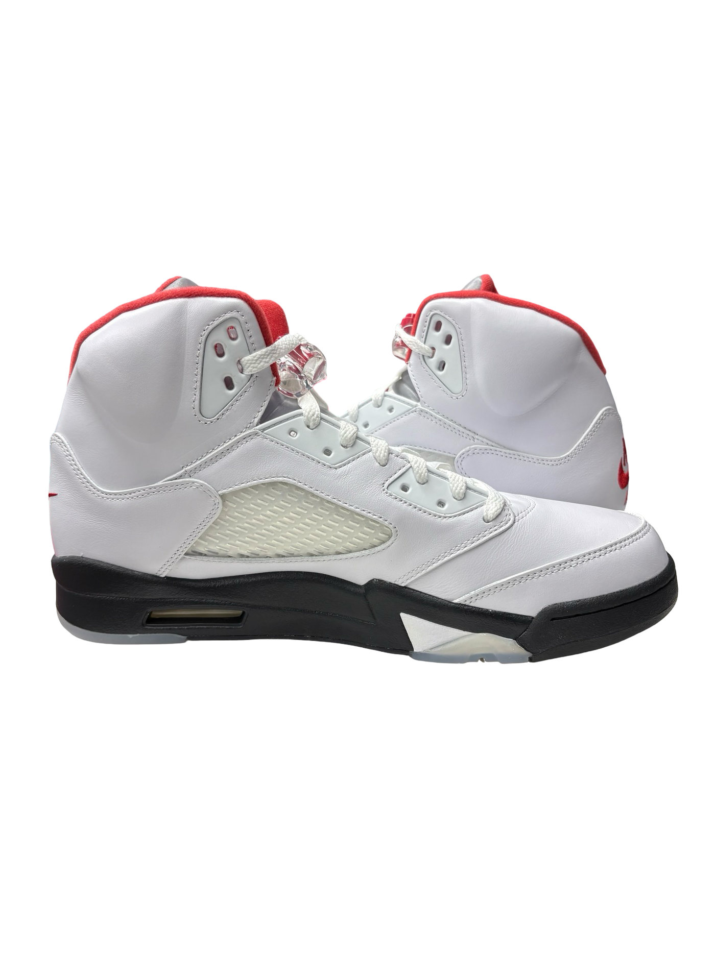 Nike Air Jordan 5 Retro Sneakers Fire Red Silver