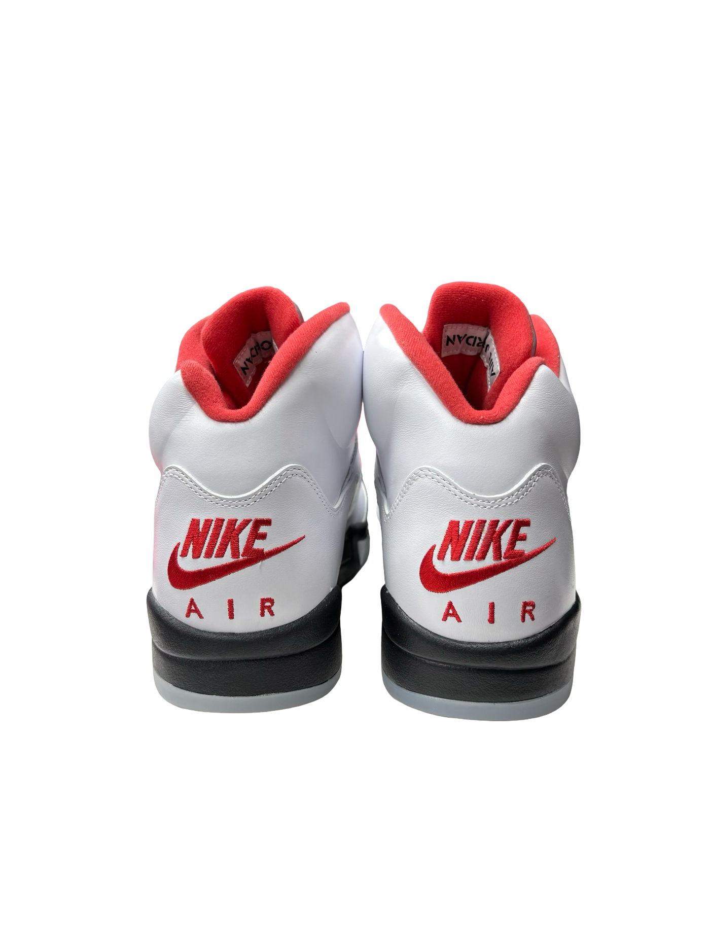 Nike Air Jordan 5 Retro Sneakers Fire Red Silver