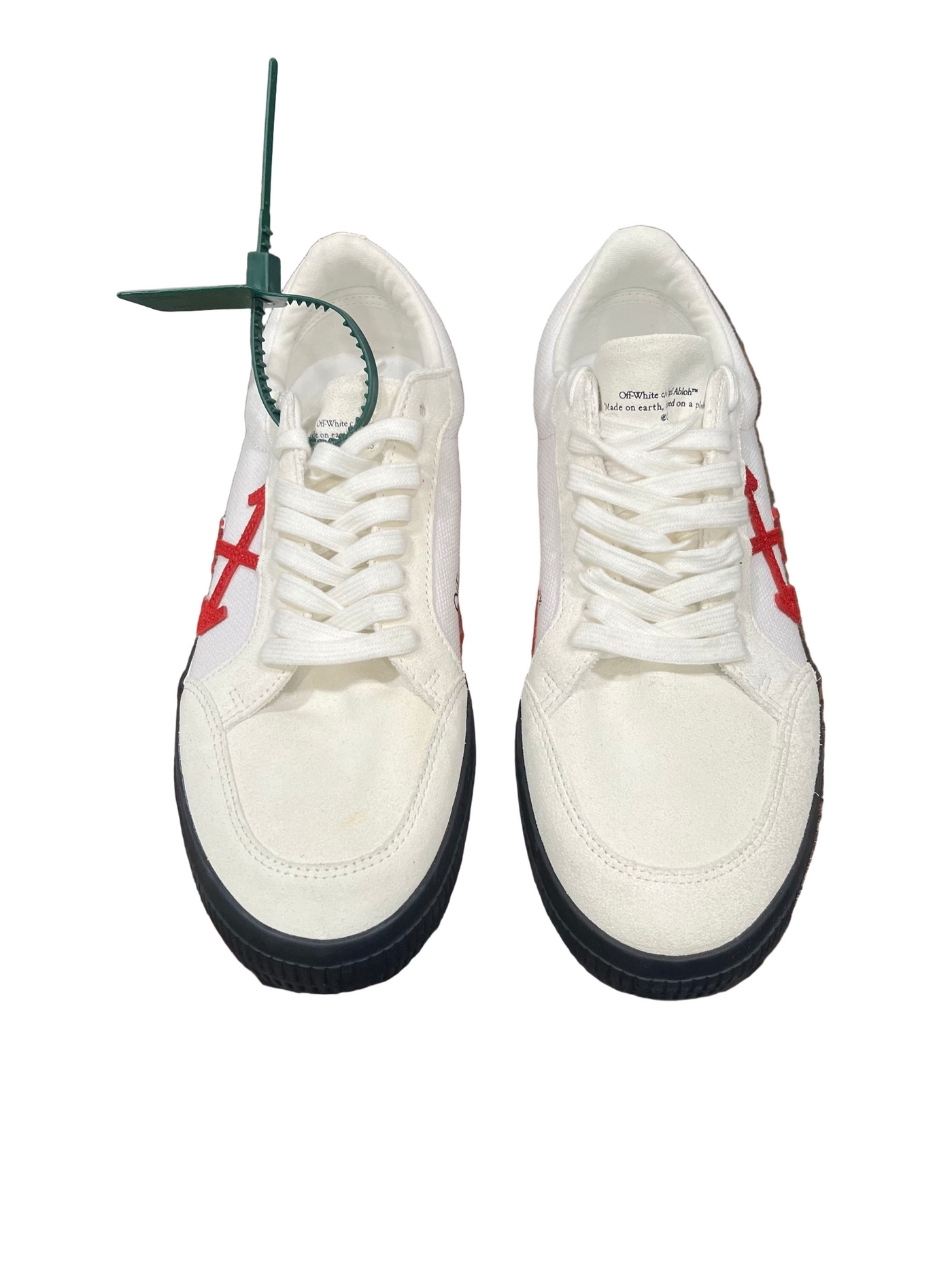 Off-White Vulc Low White Red Black