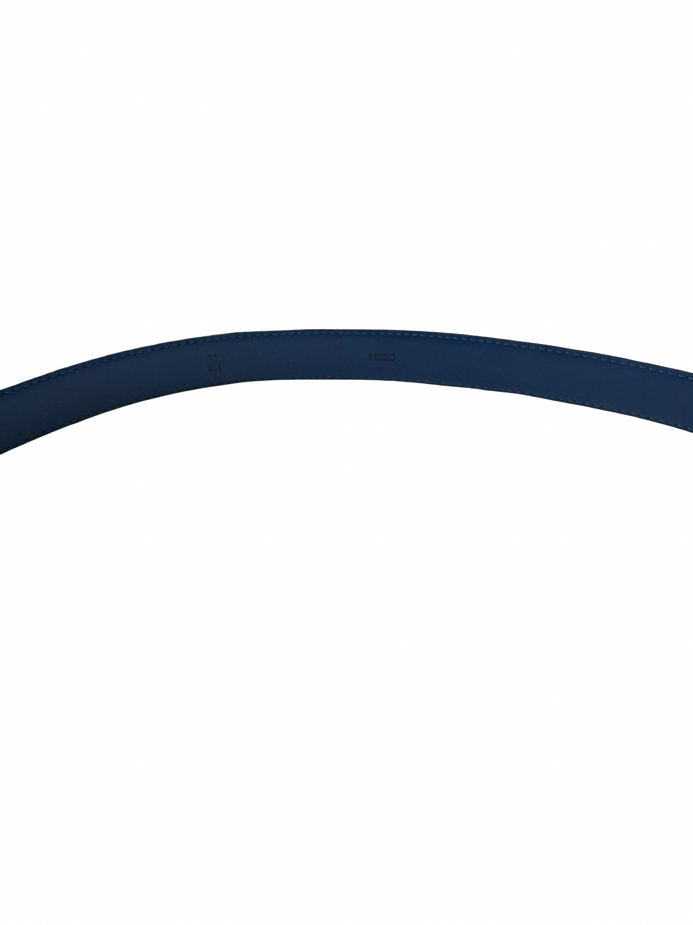 LV Epi Leather Belt Blue