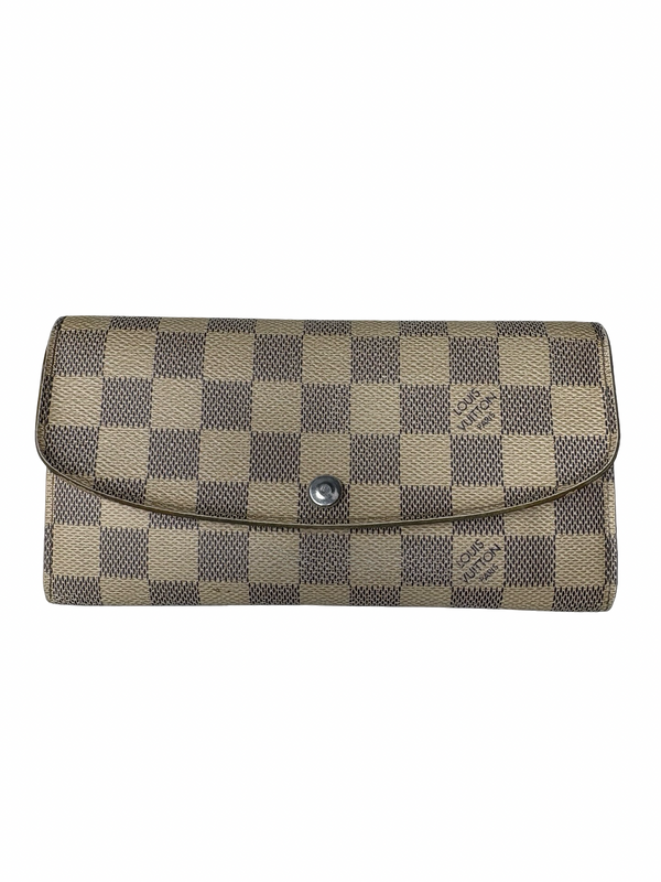 LV Monogram Emilie Wallet Beige