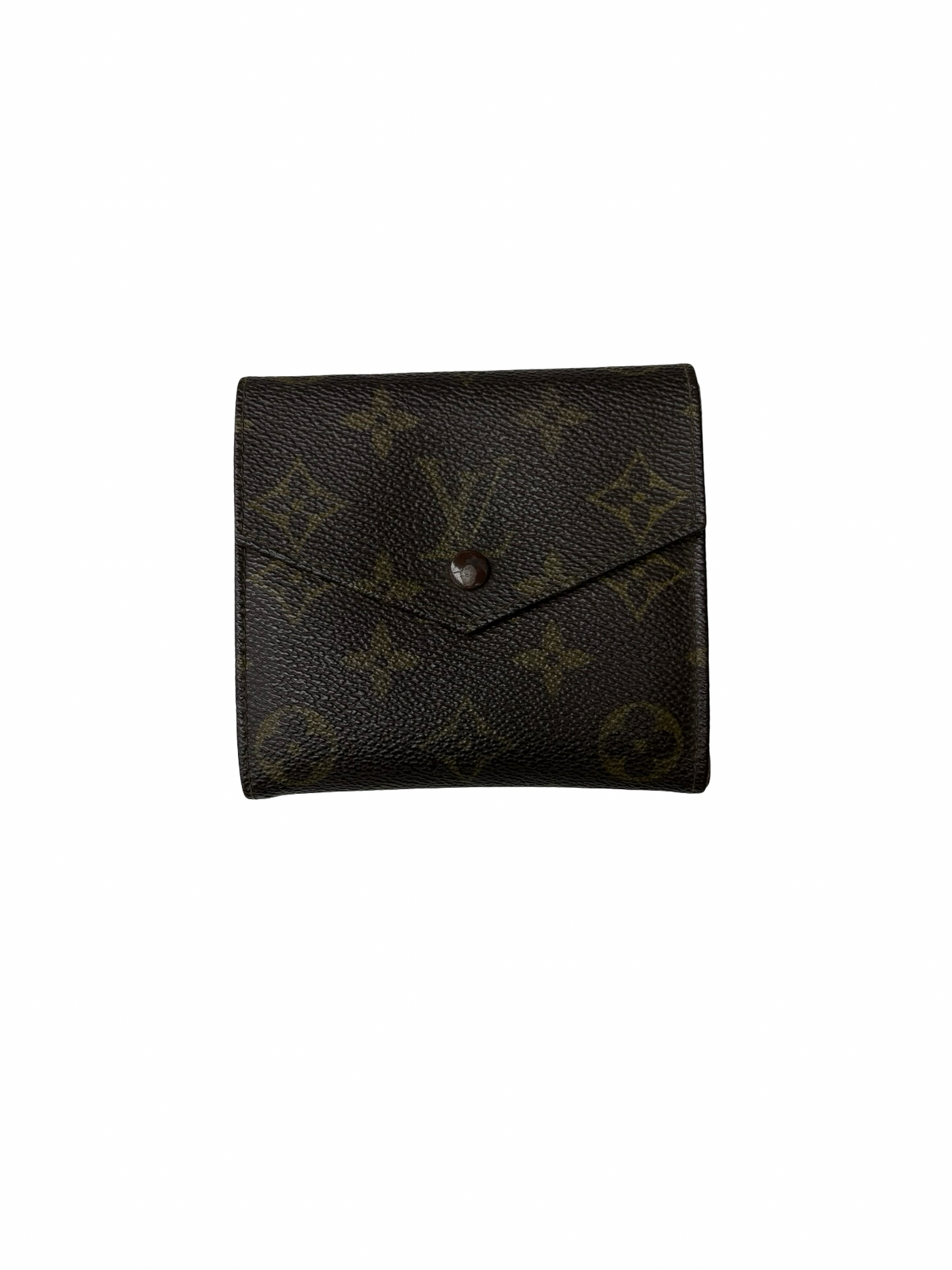 LV Monogram Elise Wallet Brown