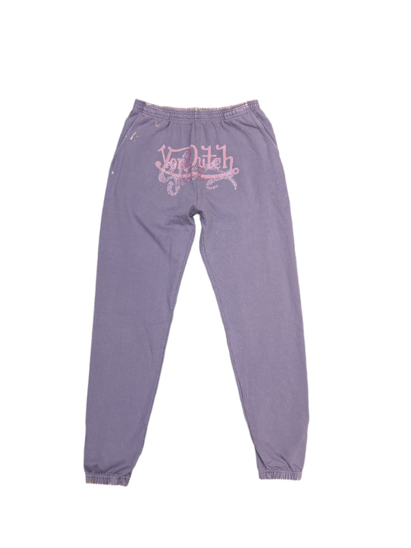 Von Dutch x Young Thug "Slatt" Purple Sweatpants