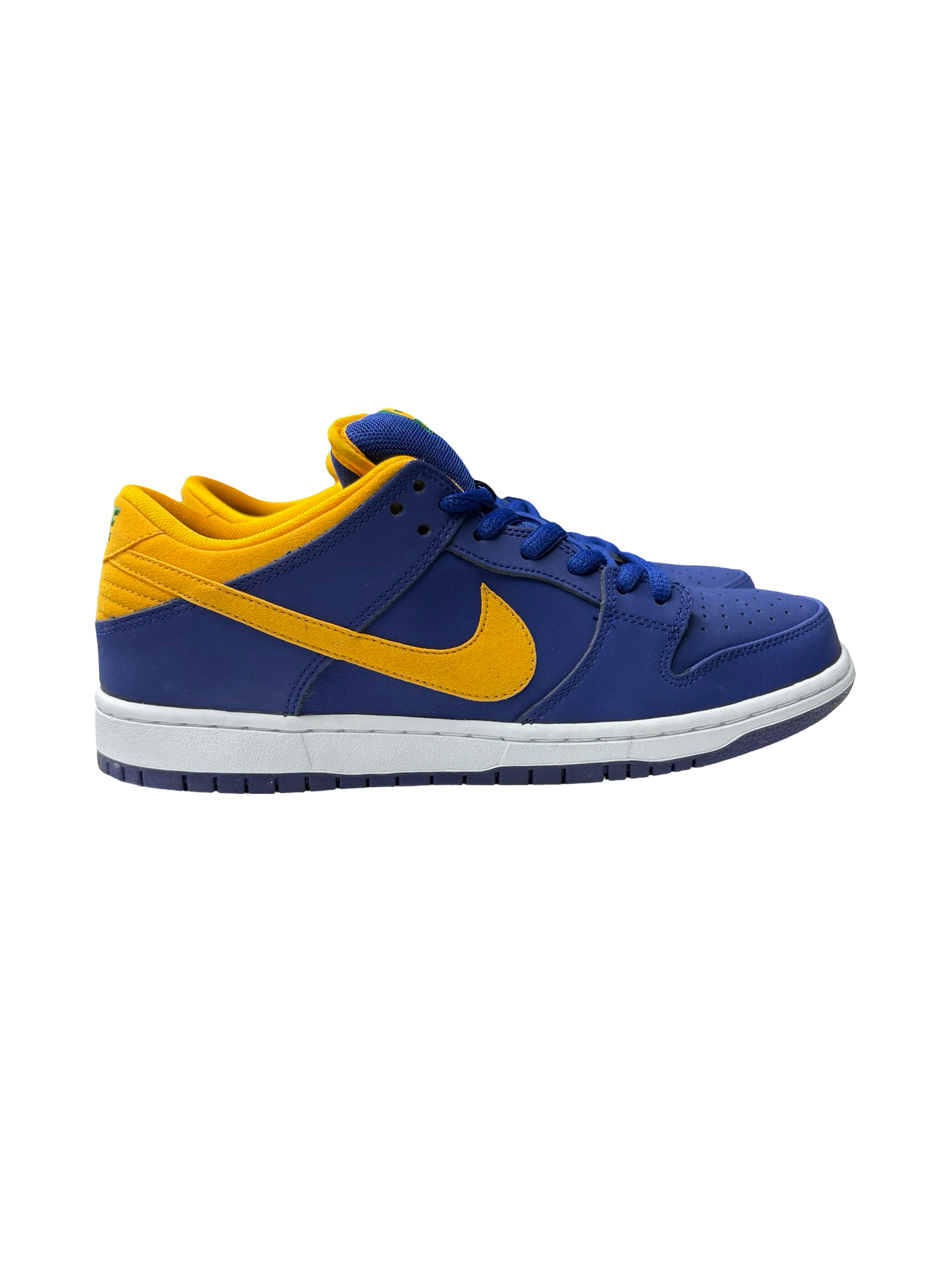Nike SB Dunk Low Sneakers Royal Blue Midas Gold