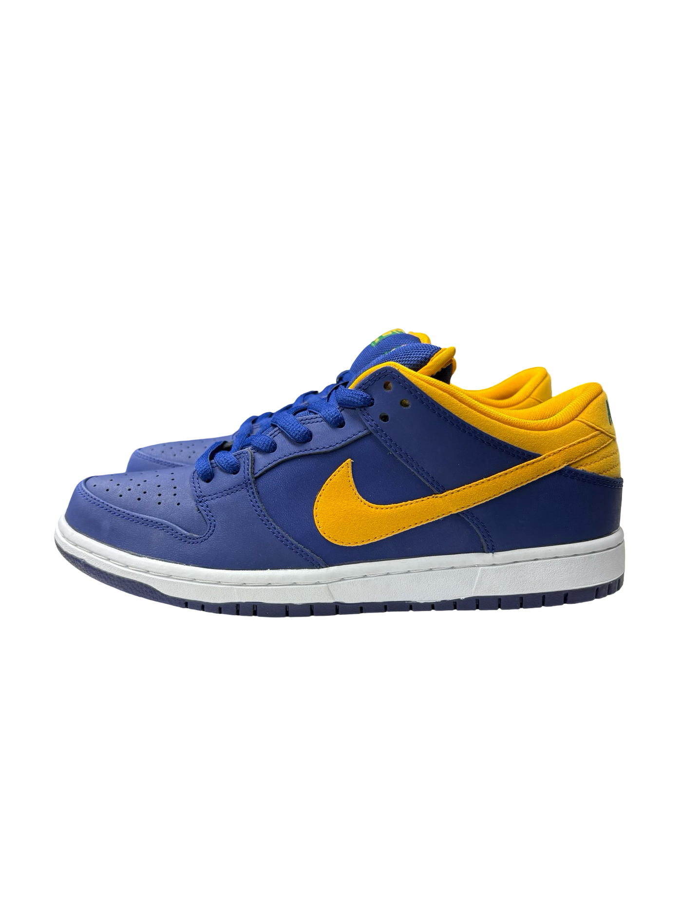 Nike SB Dunk Low Sneakers Royal Blue Midas Gold