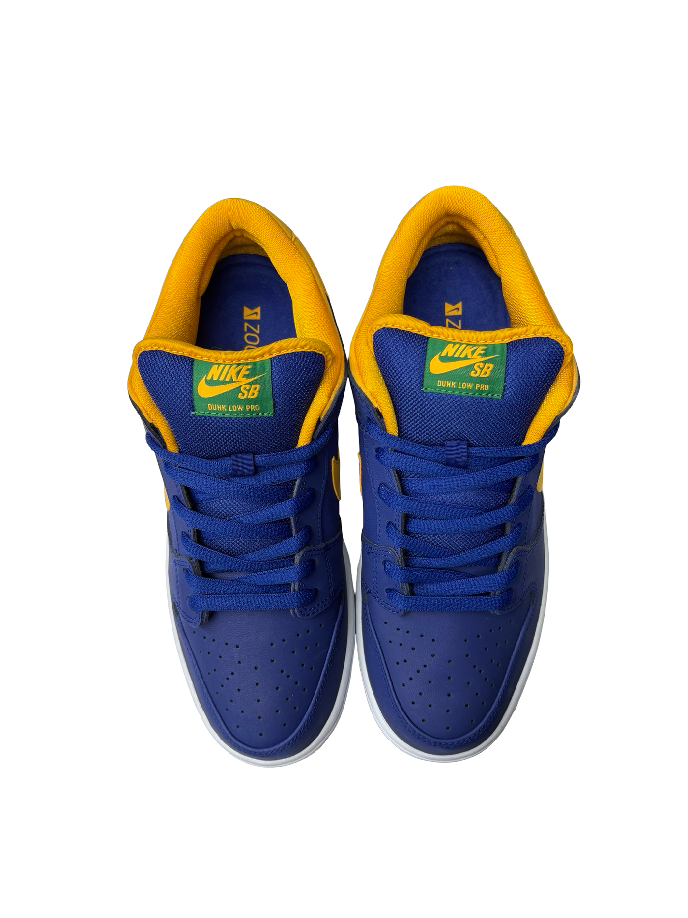 Nike SB Dunk Low Sneakers Royal Blue Midas Gold