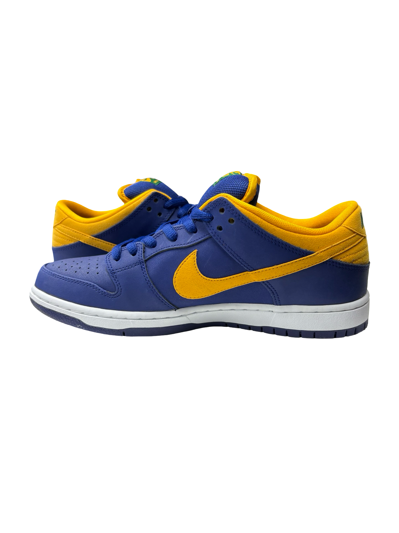 Nike SB Dunk Low Sneakers Royal Blue Midas Gold
