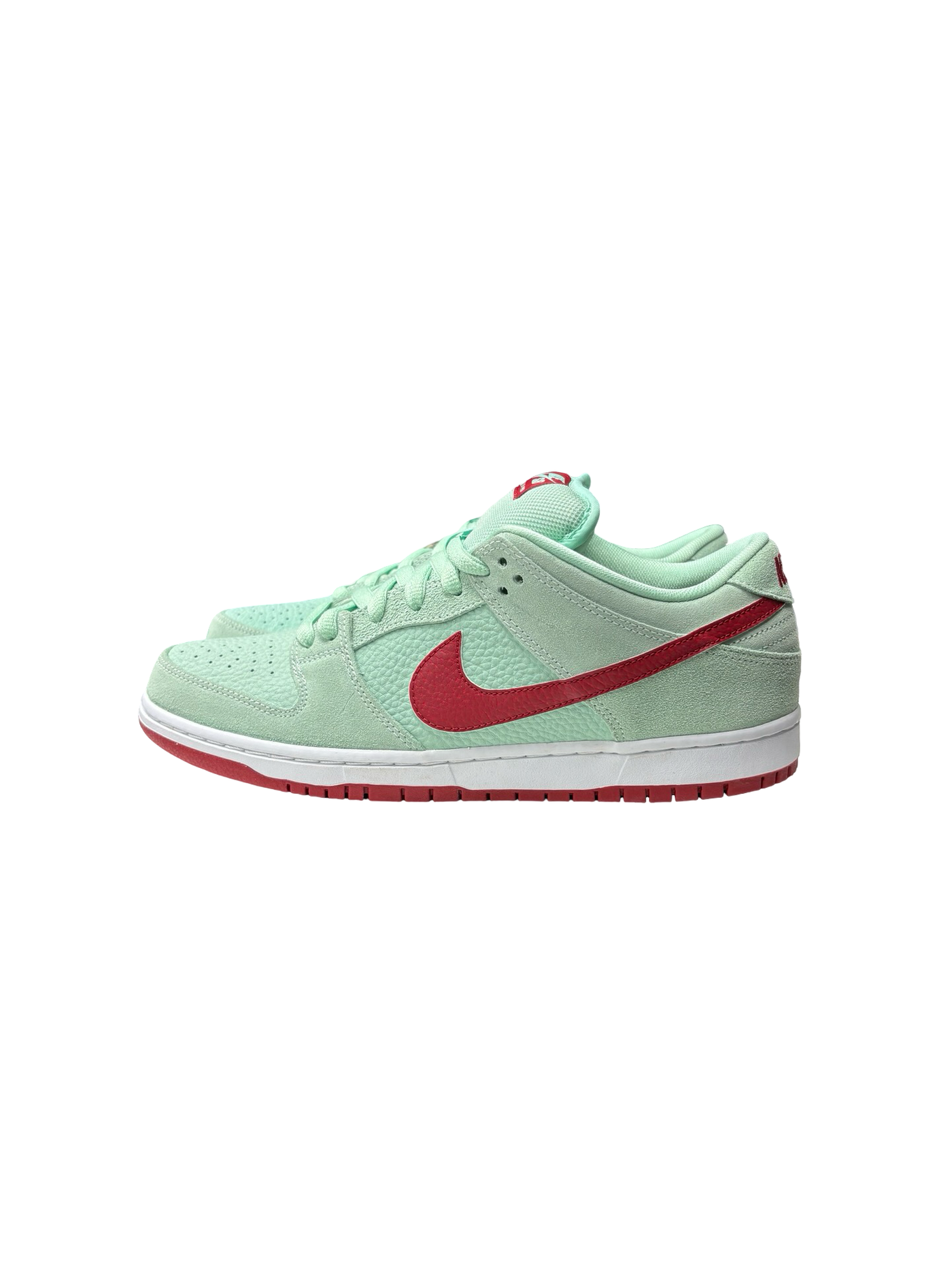 Nike SB Dunk Low Sneakers Medium Mint Gym Red