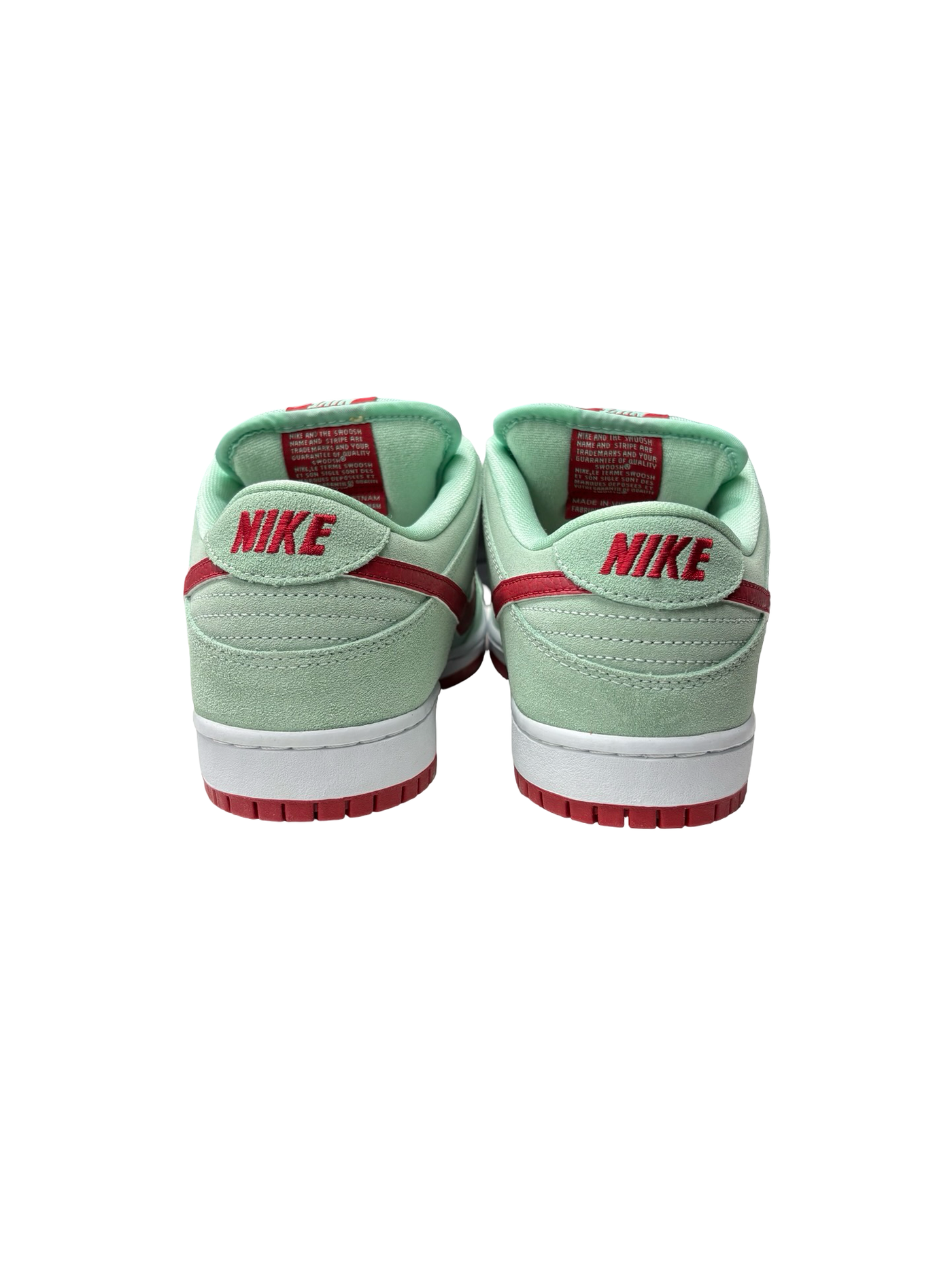 Nike SB Dunk Low Sneakers Medium Mint Gym Red