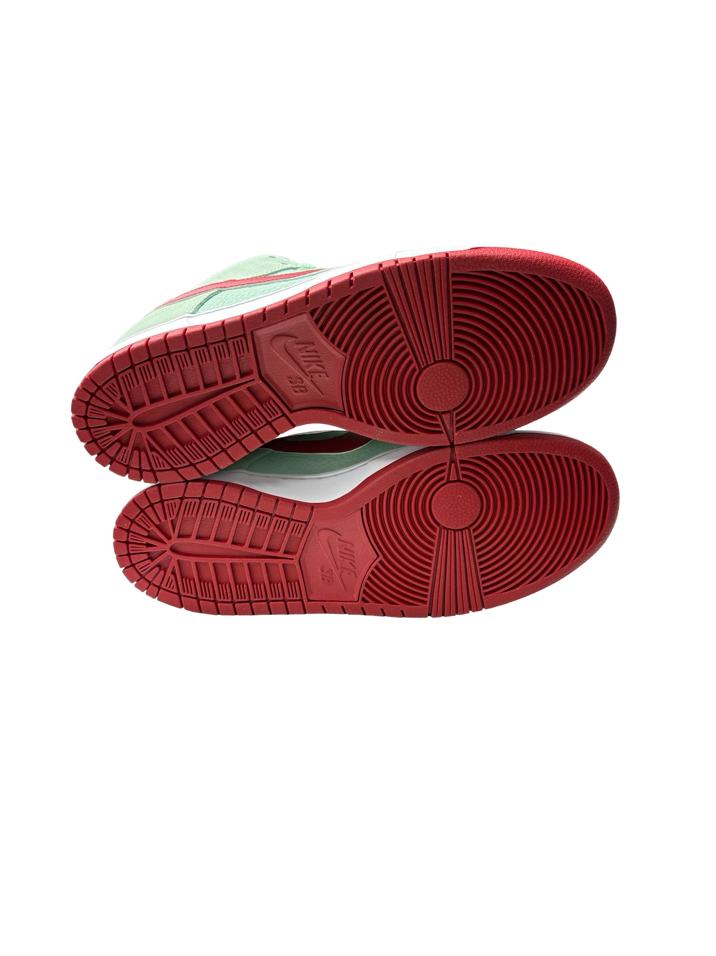 Nike SB Dunk Low Sneakers Medium Mint Gym Red