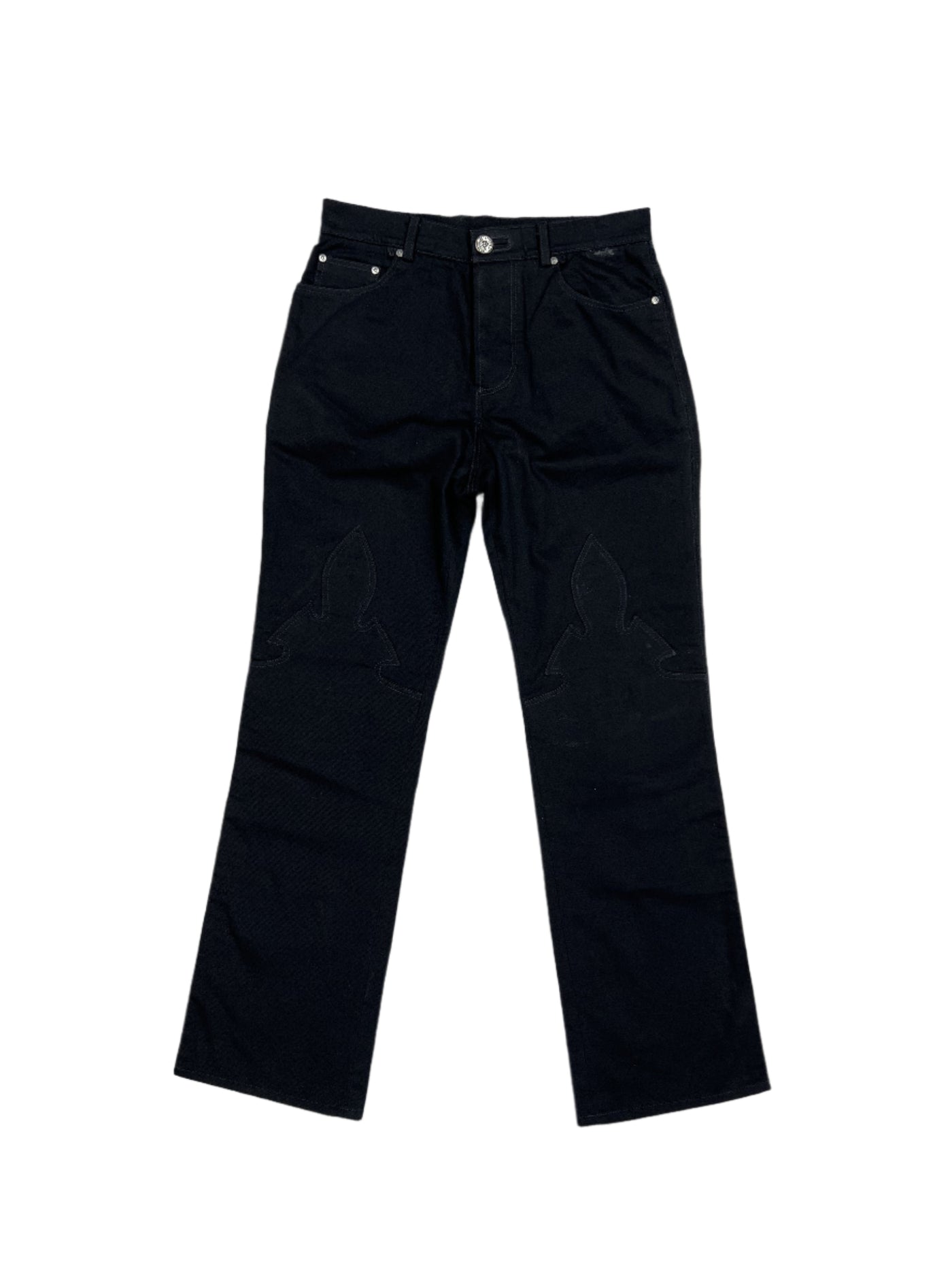 Chrome Hearts Fleur Knee Jeans