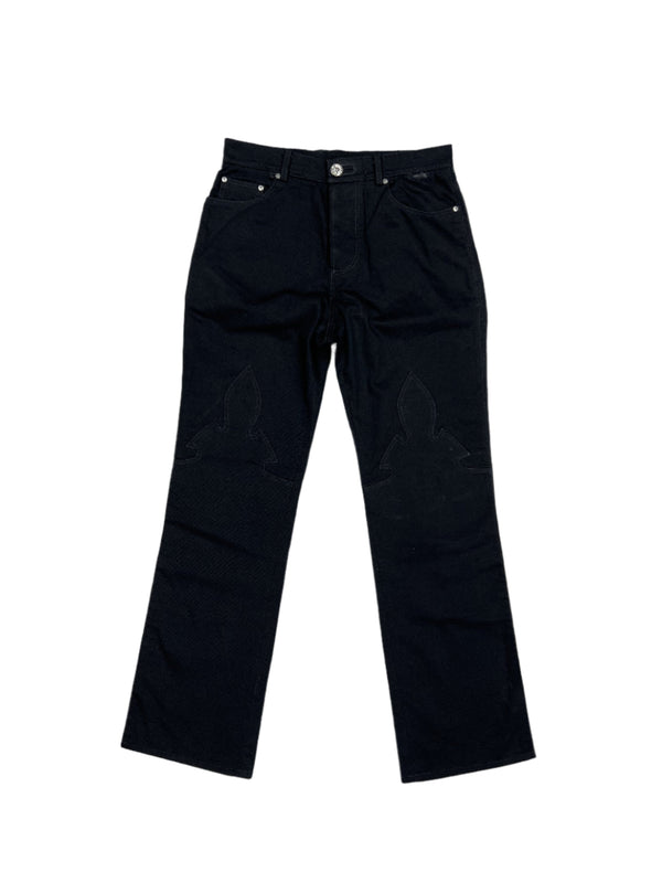 Chrome Hearts Fleur Knee Jeans