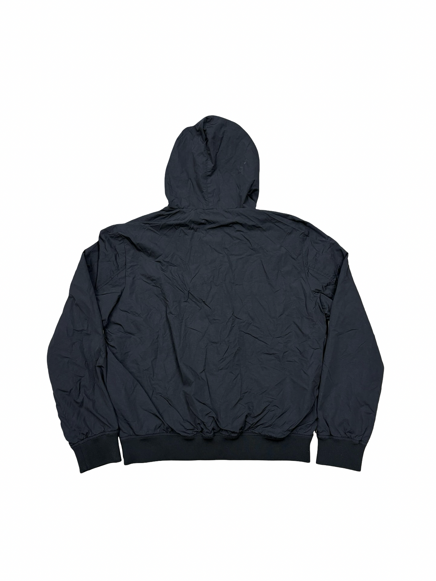 Moschino Love Nylon Hooded Jacket Black