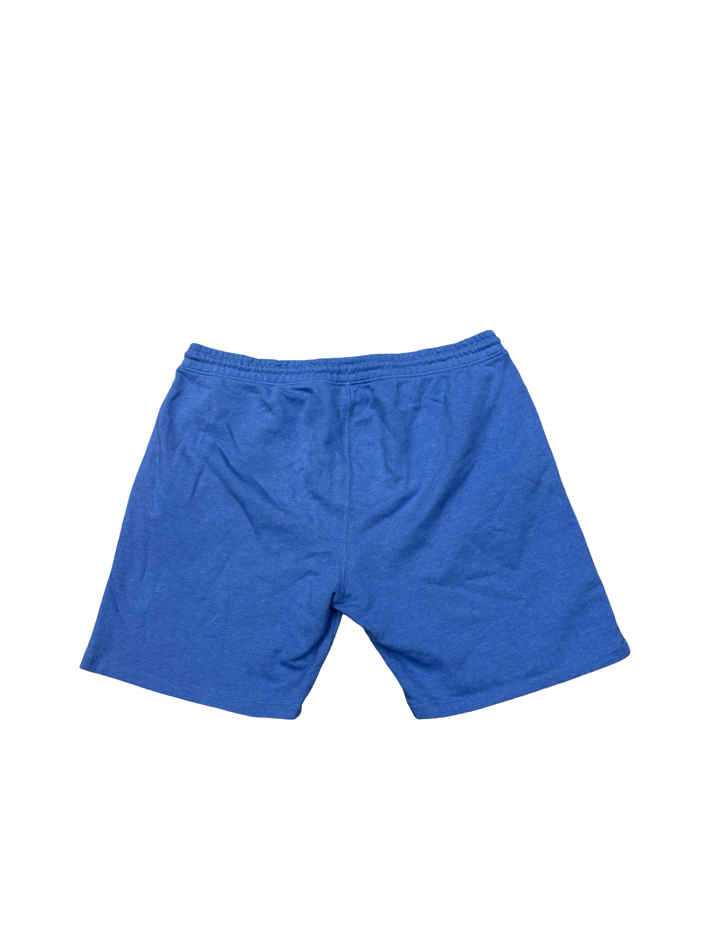 Lacoste Men's Signature Print Cotton Fleece Shorts Blue