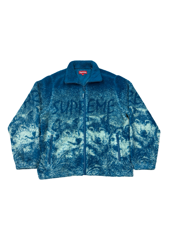 Supreme Wolf Fleece Jacket Dark Teal