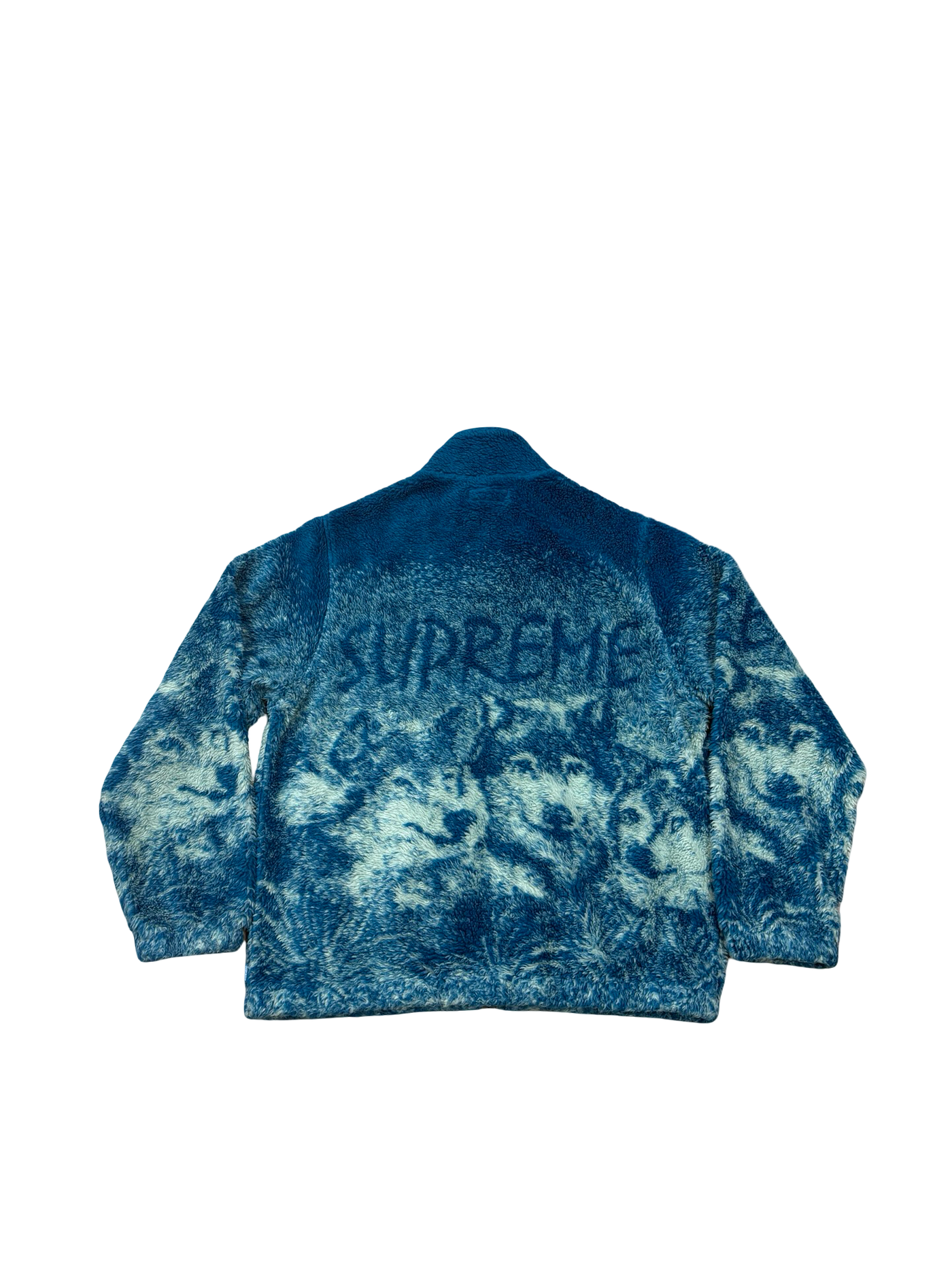 Supreme Wolf Fleece Jacket Dark Teal
