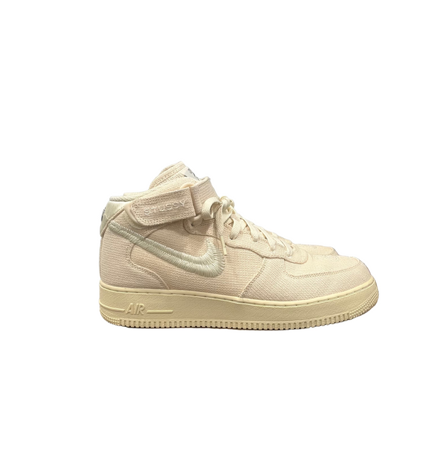 Nike Air Force 1 Mid Stussy Fossil
