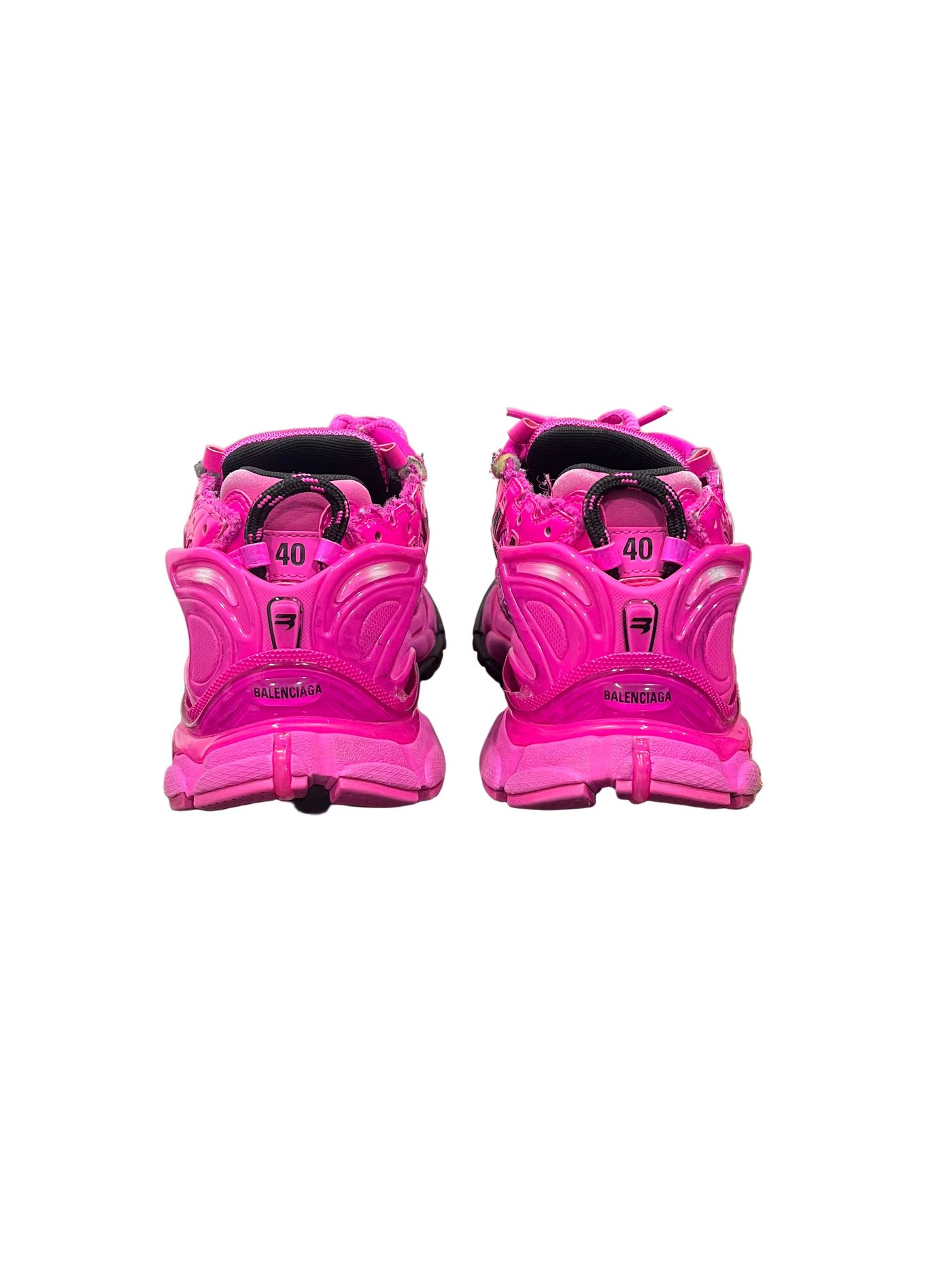 Balenciaga Runners Dark Pink Black