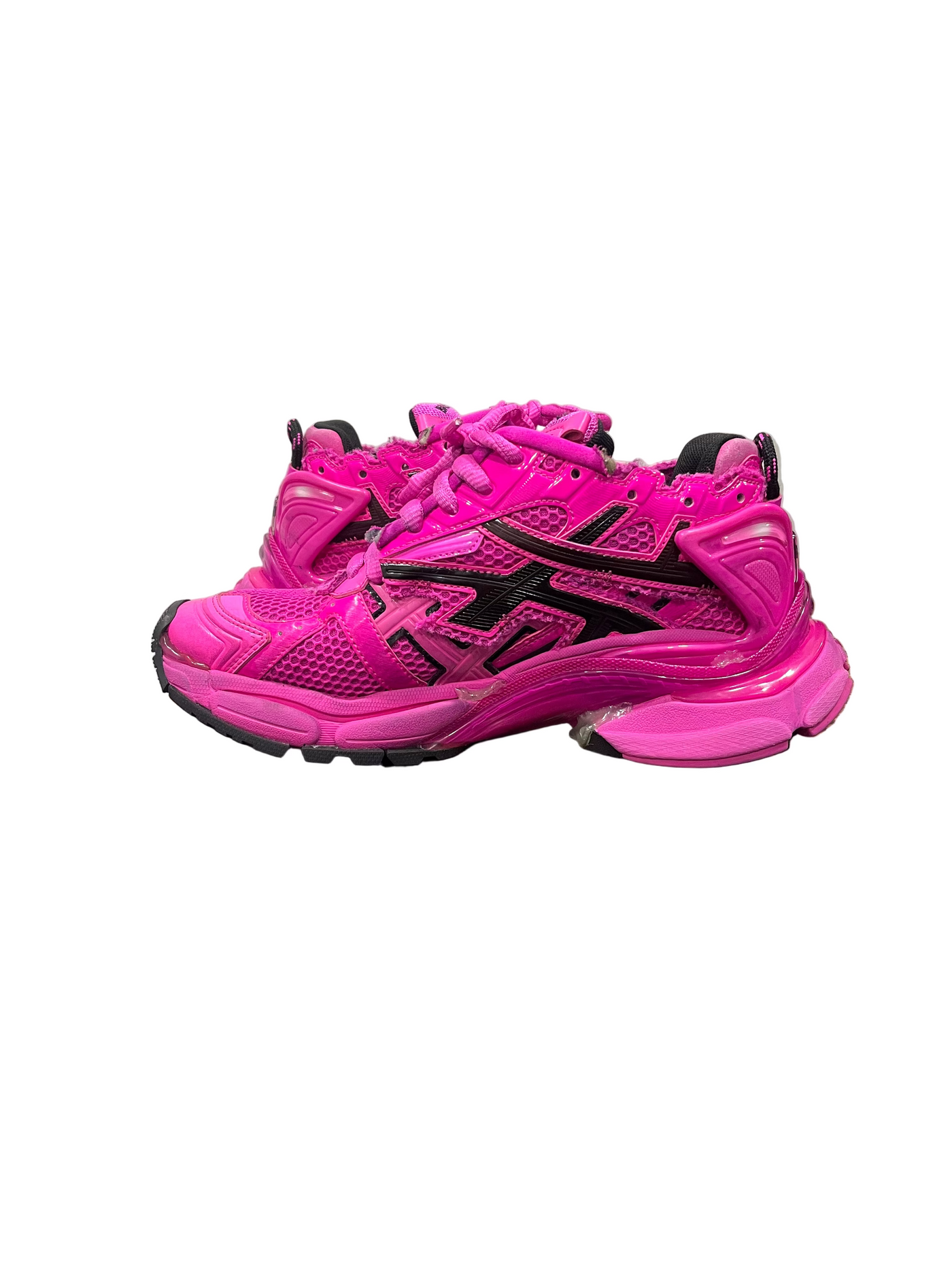 Balenciaga Runners Dark Pink Black