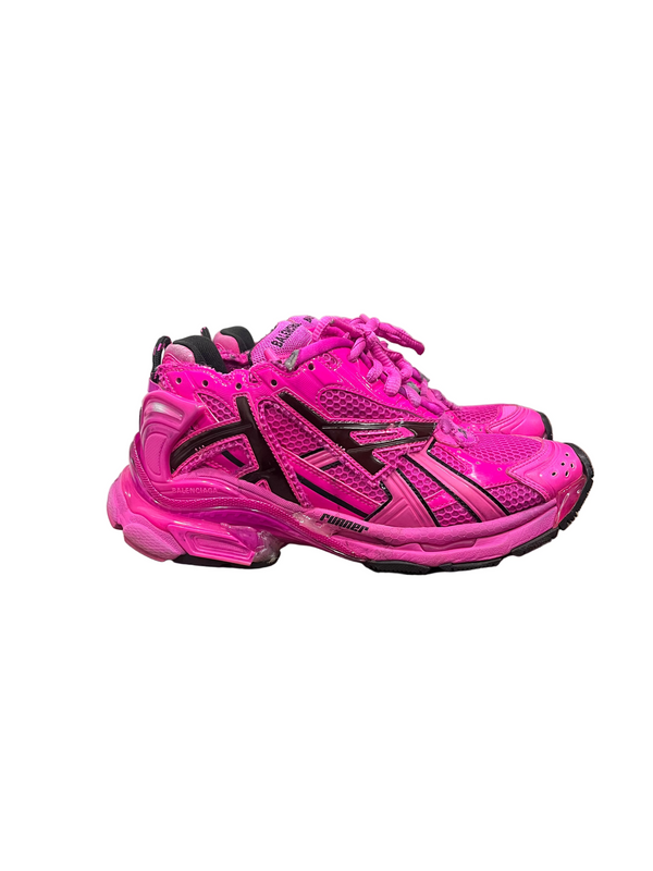 Balenciaga Runners Dark Pink Black