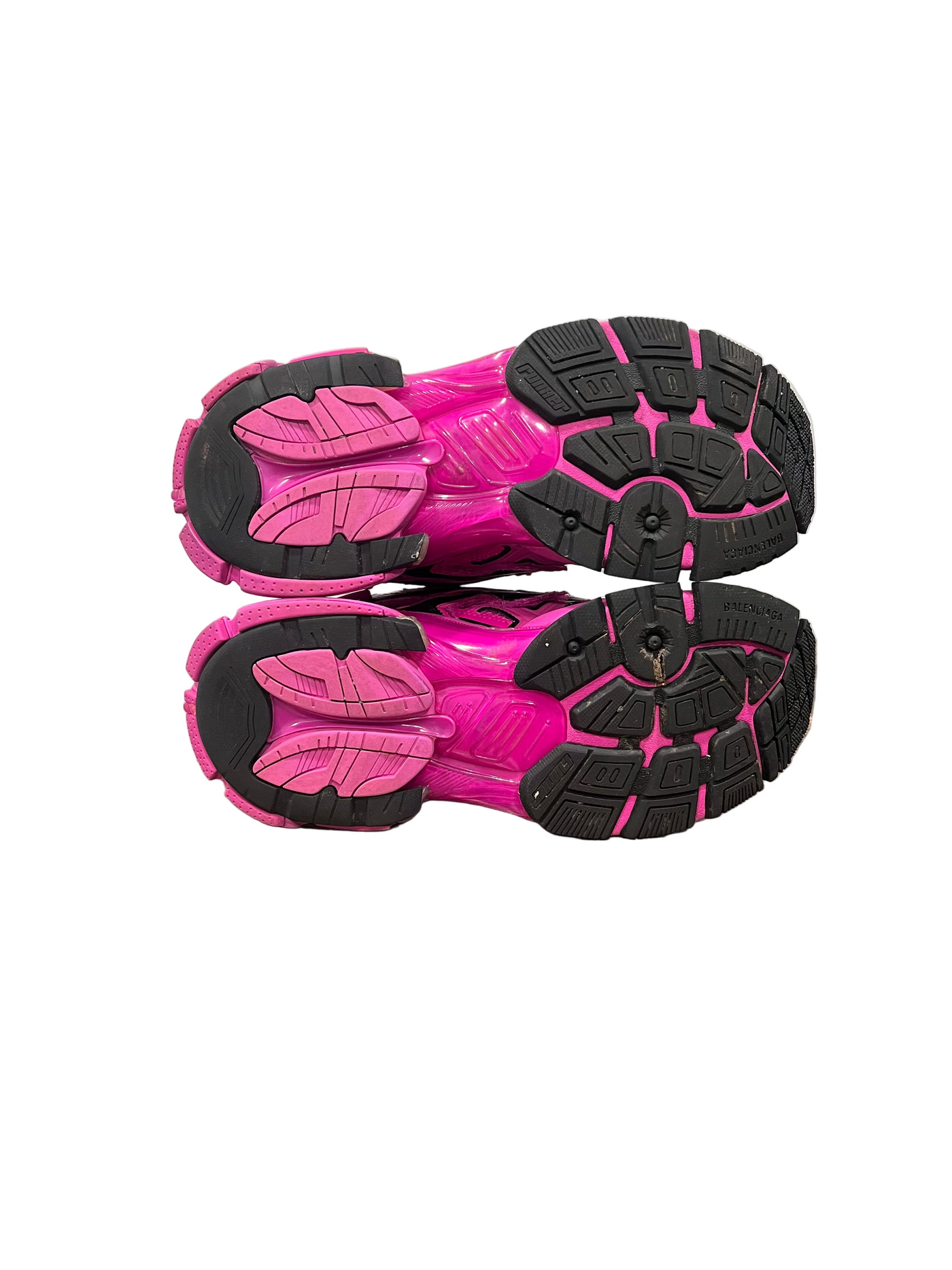 Balenciaga Runners Dark Pink Black