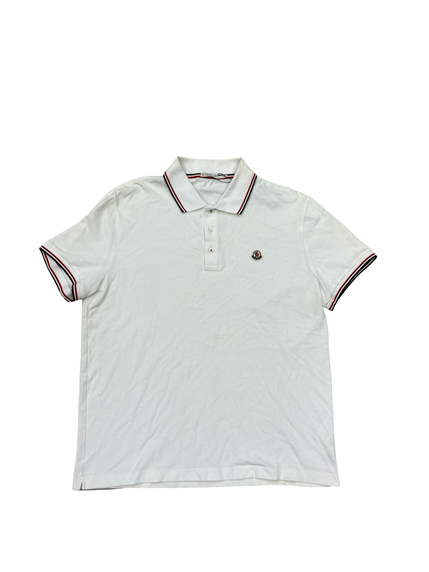 Moncler Polo Shirt White
