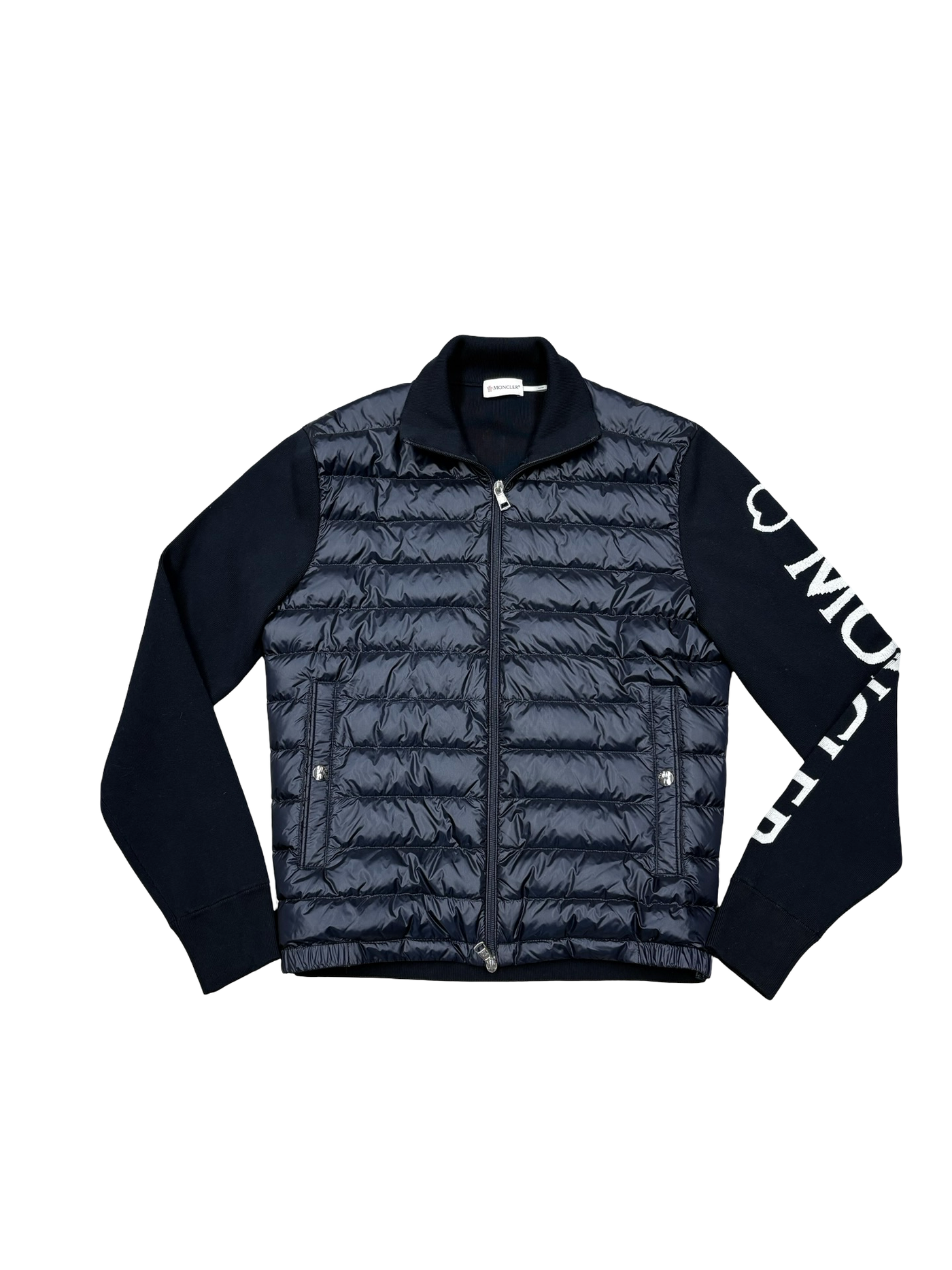 Moncler Maglione Tricot Jacket Navy