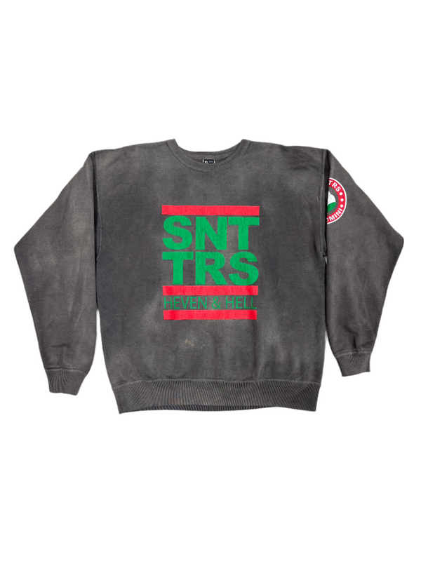 Saint Michael x Denim Tears Heven Hell Crewneck