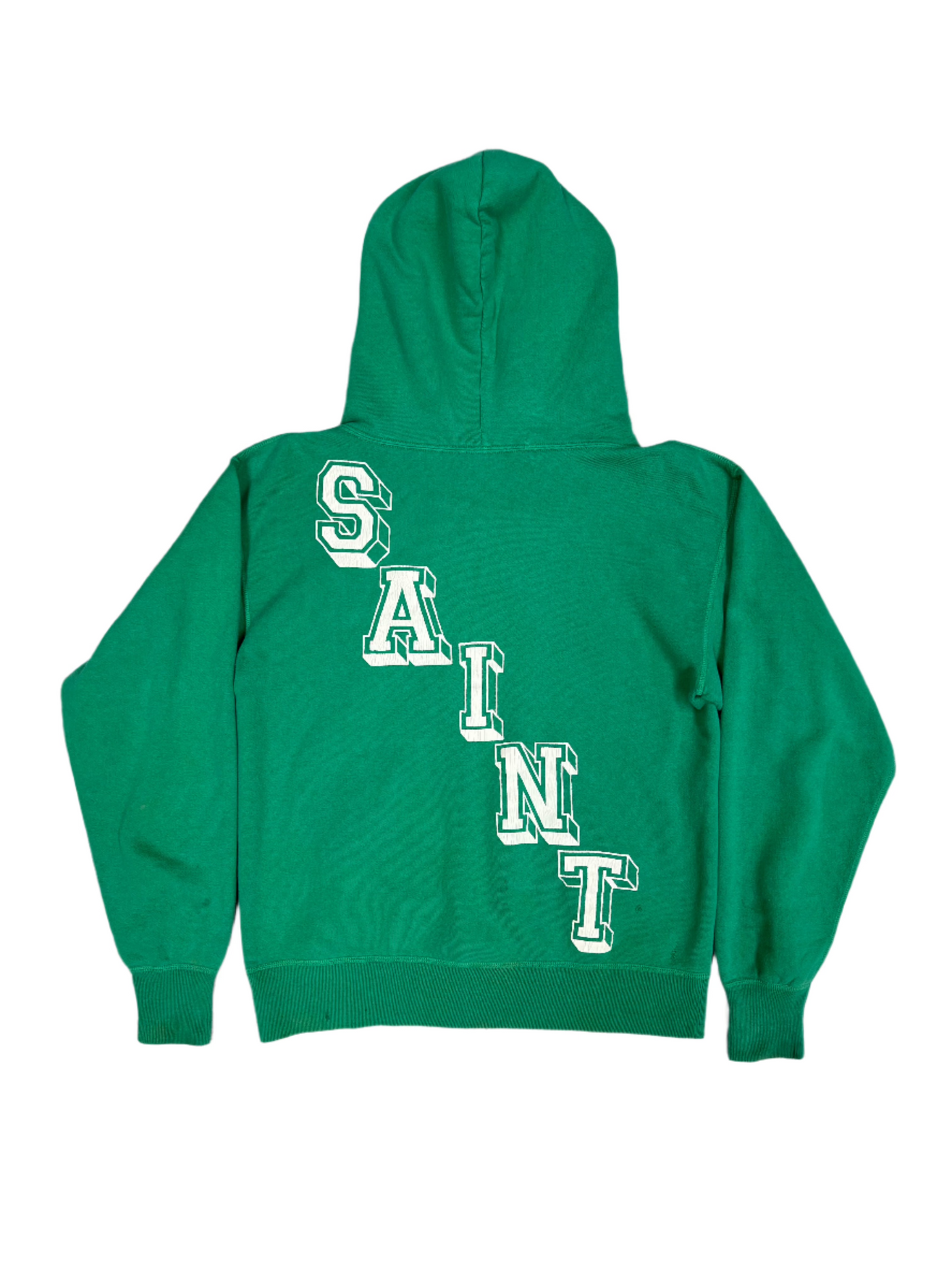 Saint Michael Vintage Green Angel Hoodie
