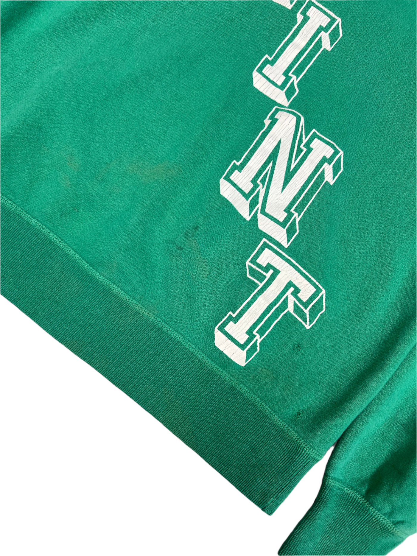 Saint Michael Vintage Green Angel Hoodie