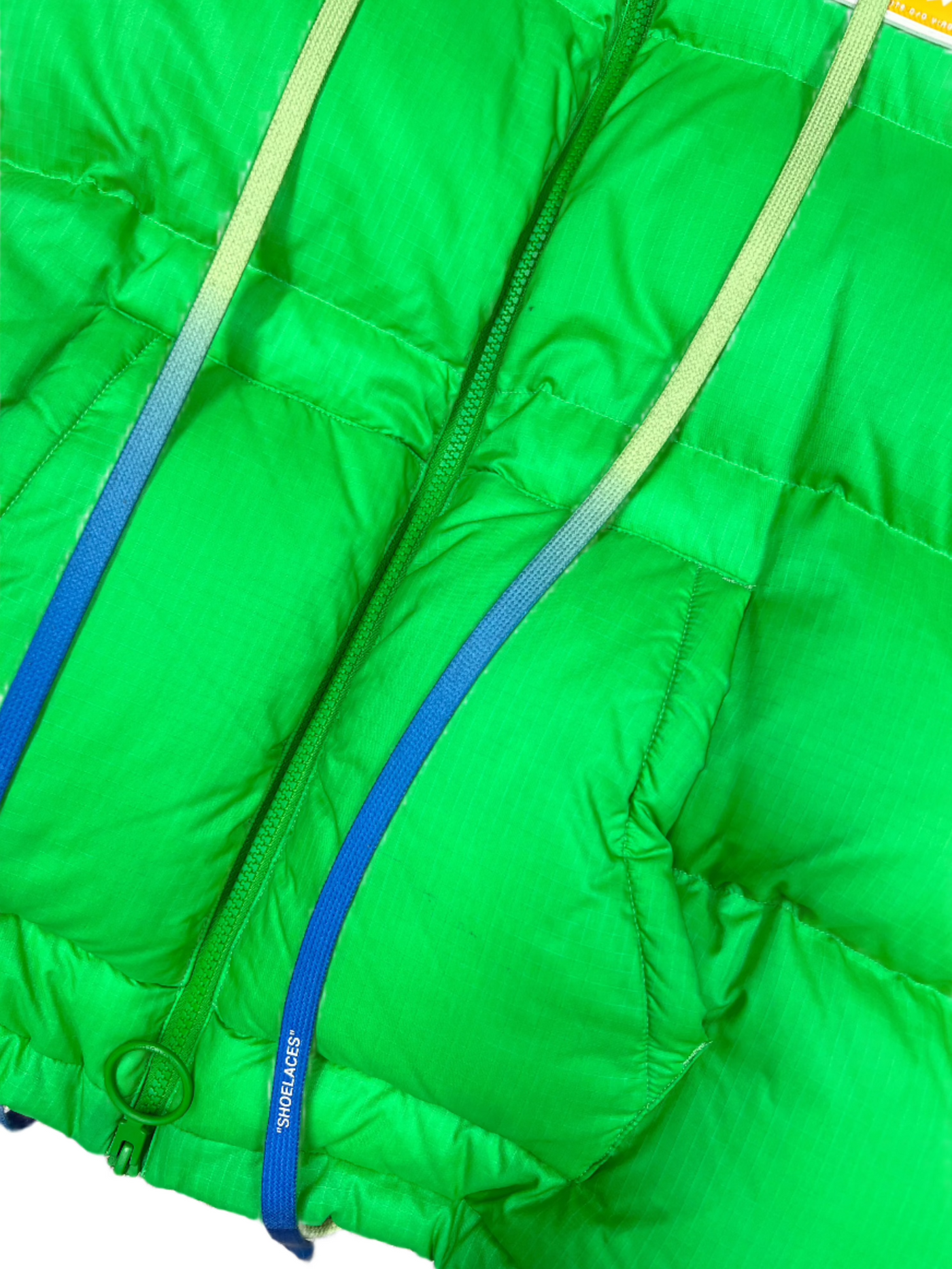 Off-White Green Puffer Jacket