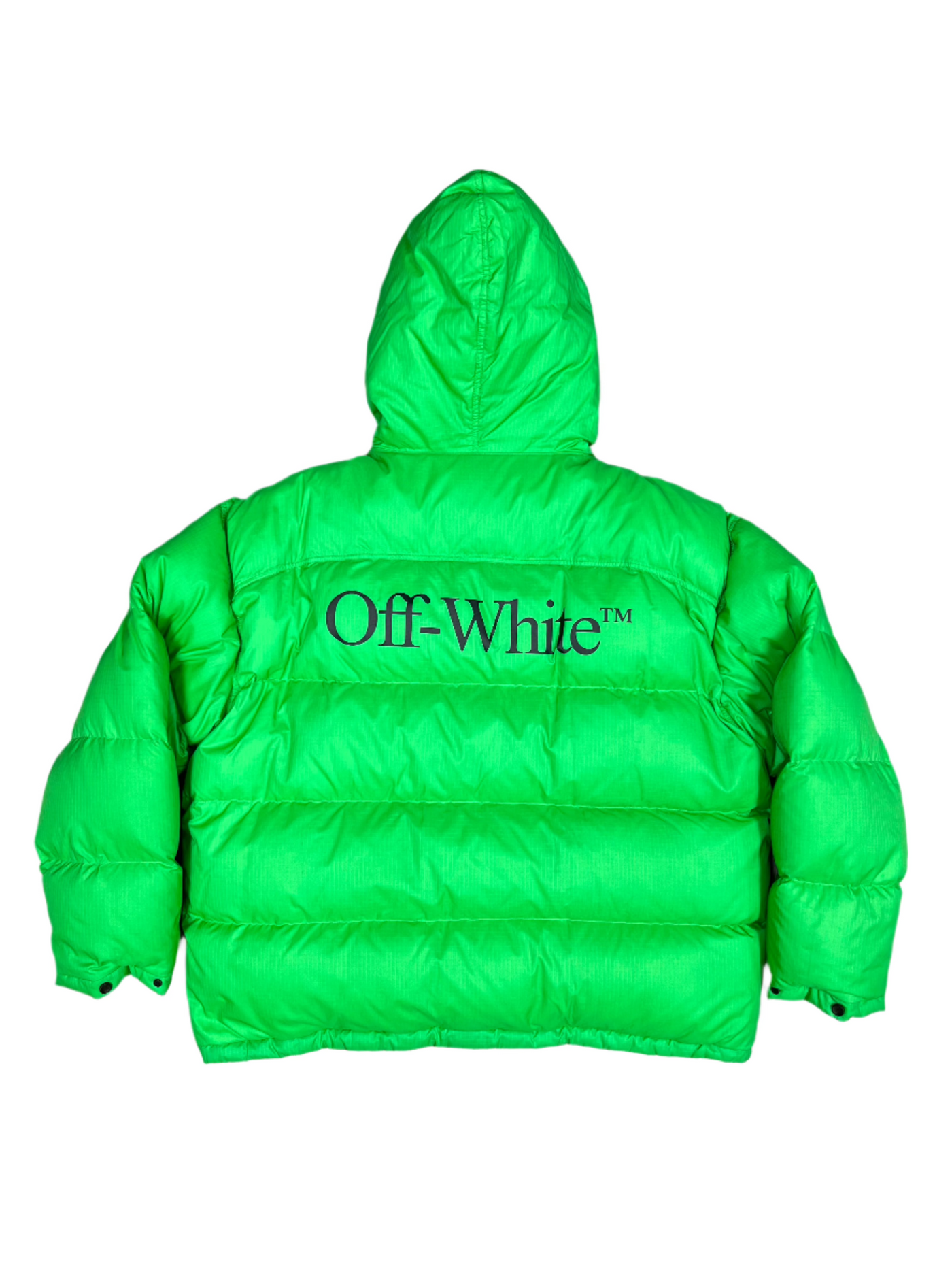 Off-White Green Puffer Jacket