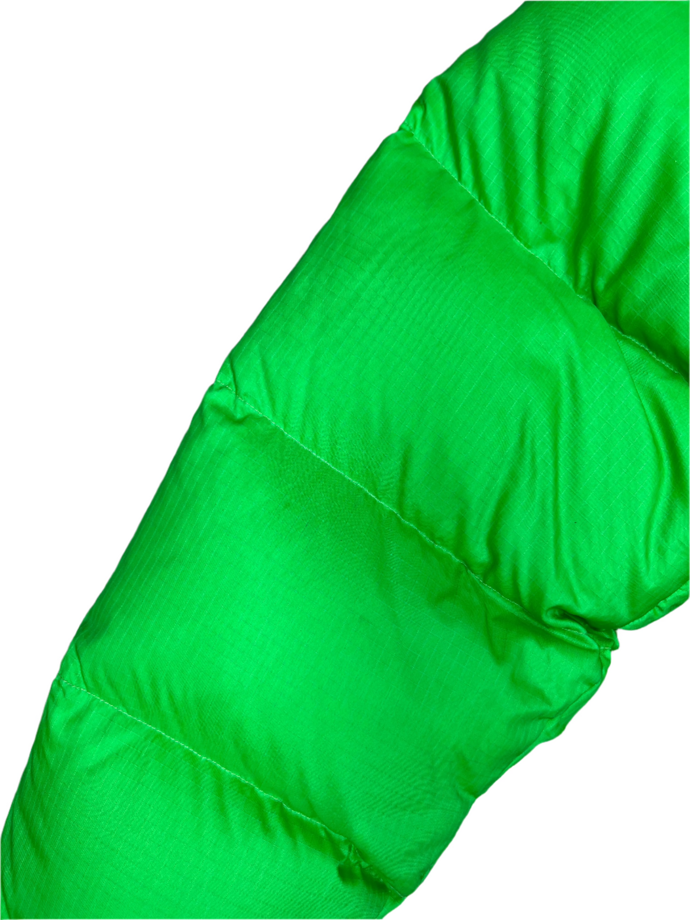 Off-White Green Puffer Jacket