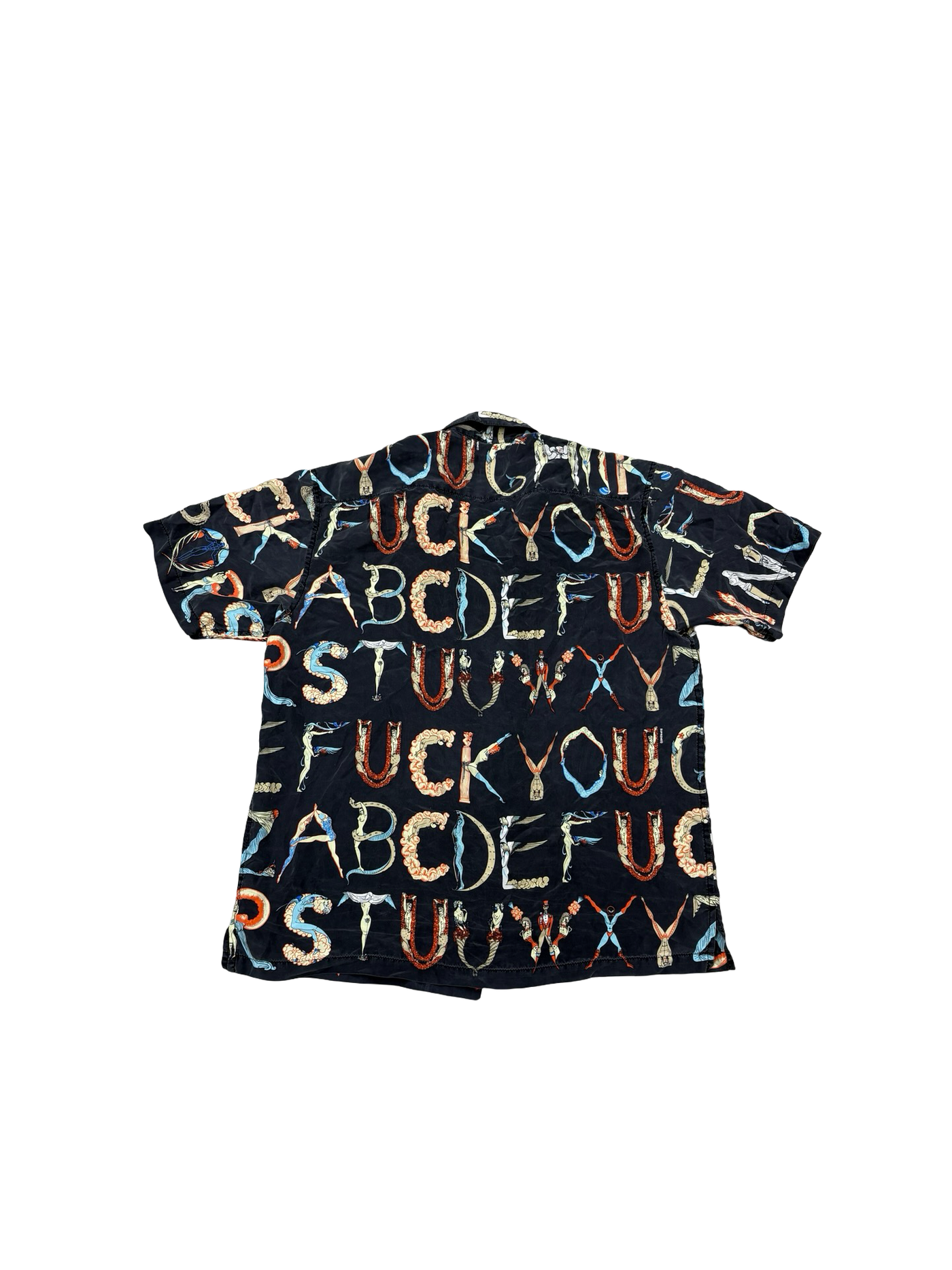 Supreme Alphabet Silk Shirt
