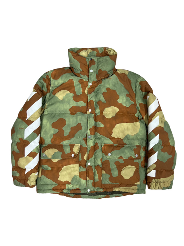 Off-White Camo Down Jacket
