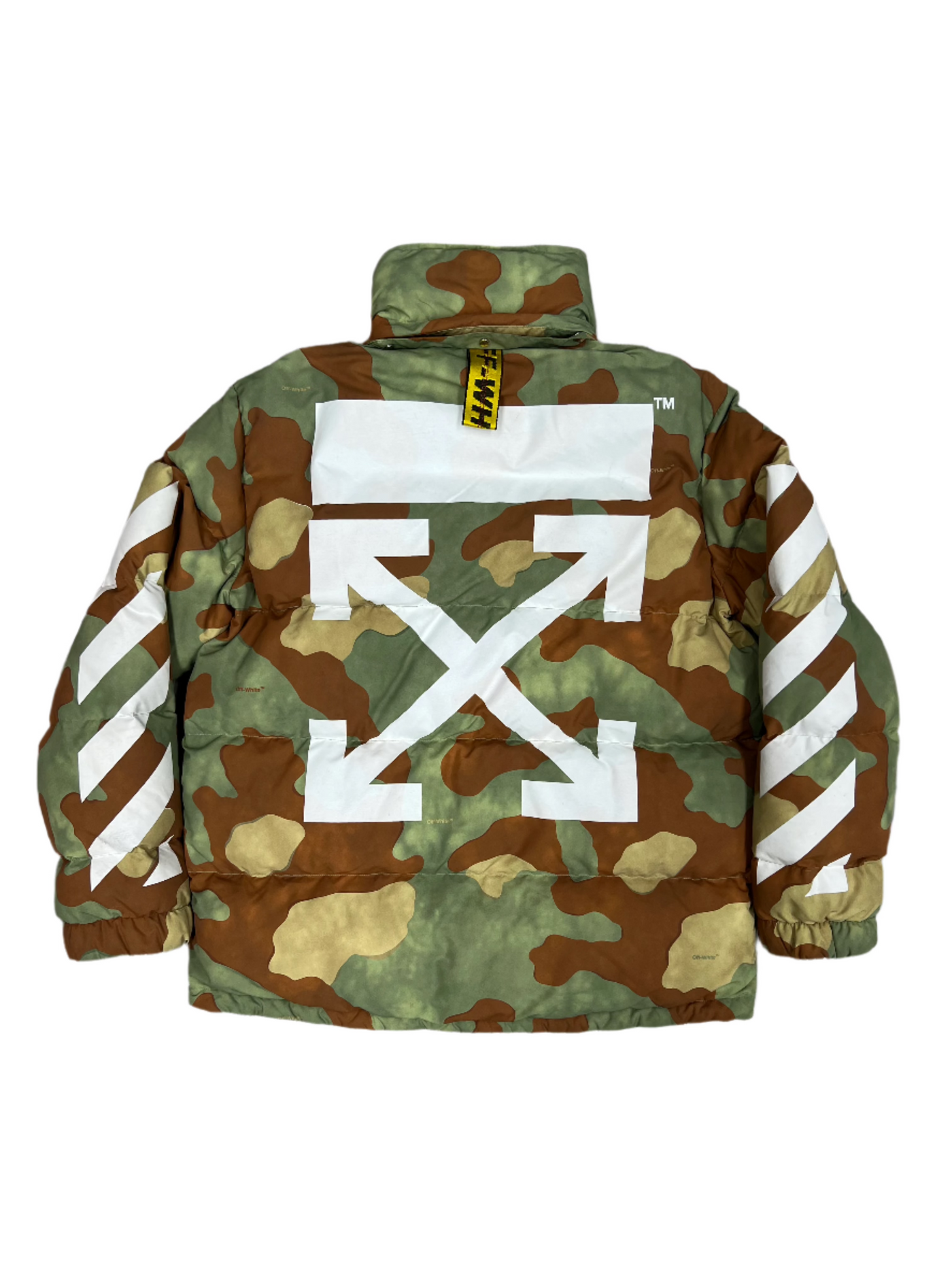Off-White Camo Down Jacket