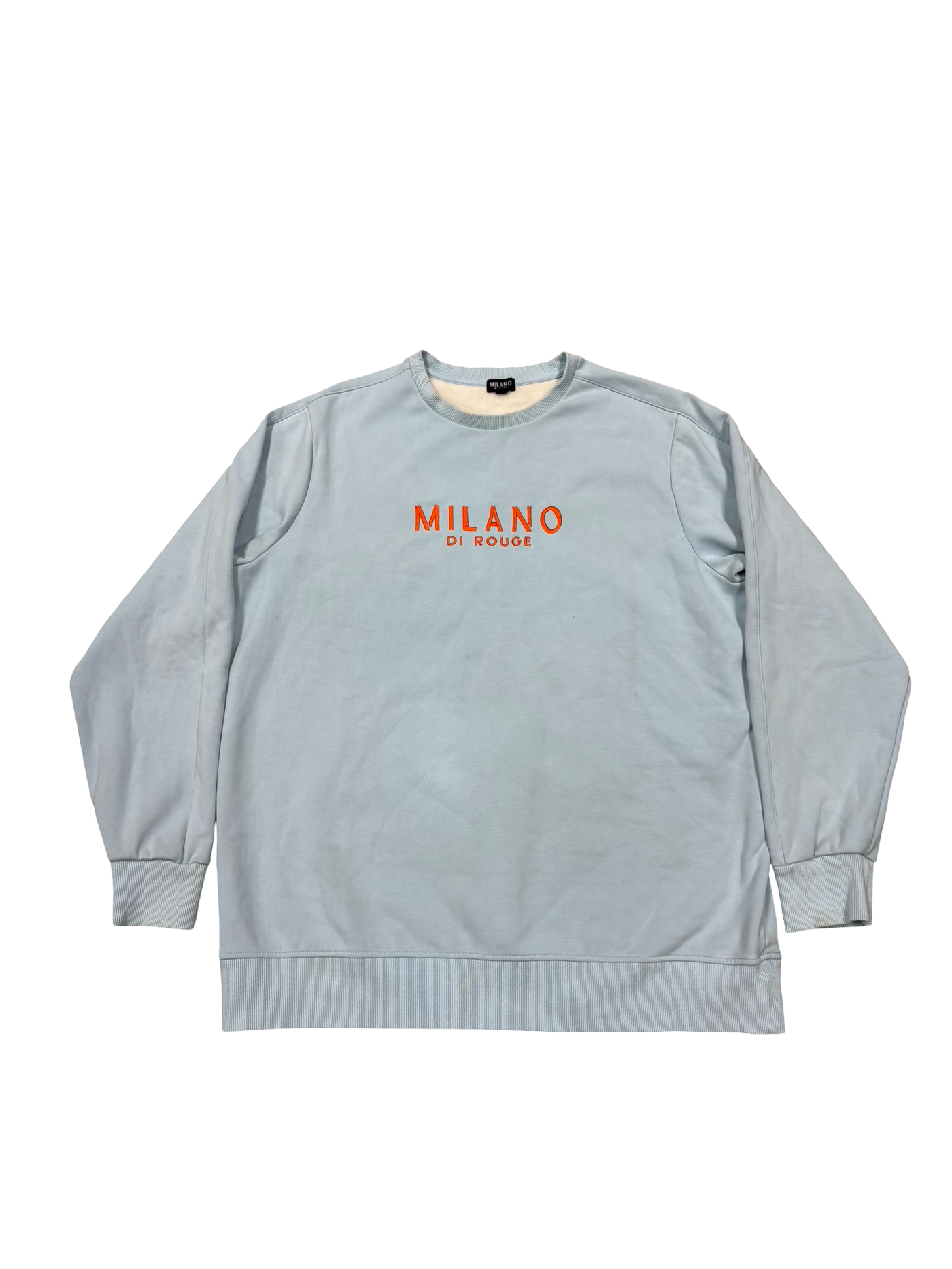 Milano Di Rouge Crewneck Sweatshirt Light Blue