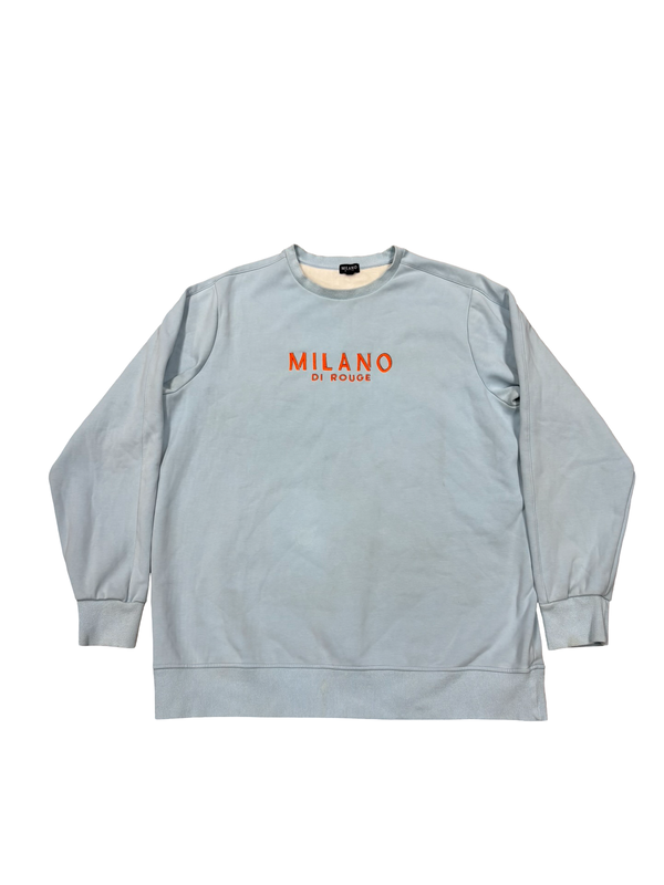 Milano Di Rouge Crewneck Sweatshirt Light Blue
