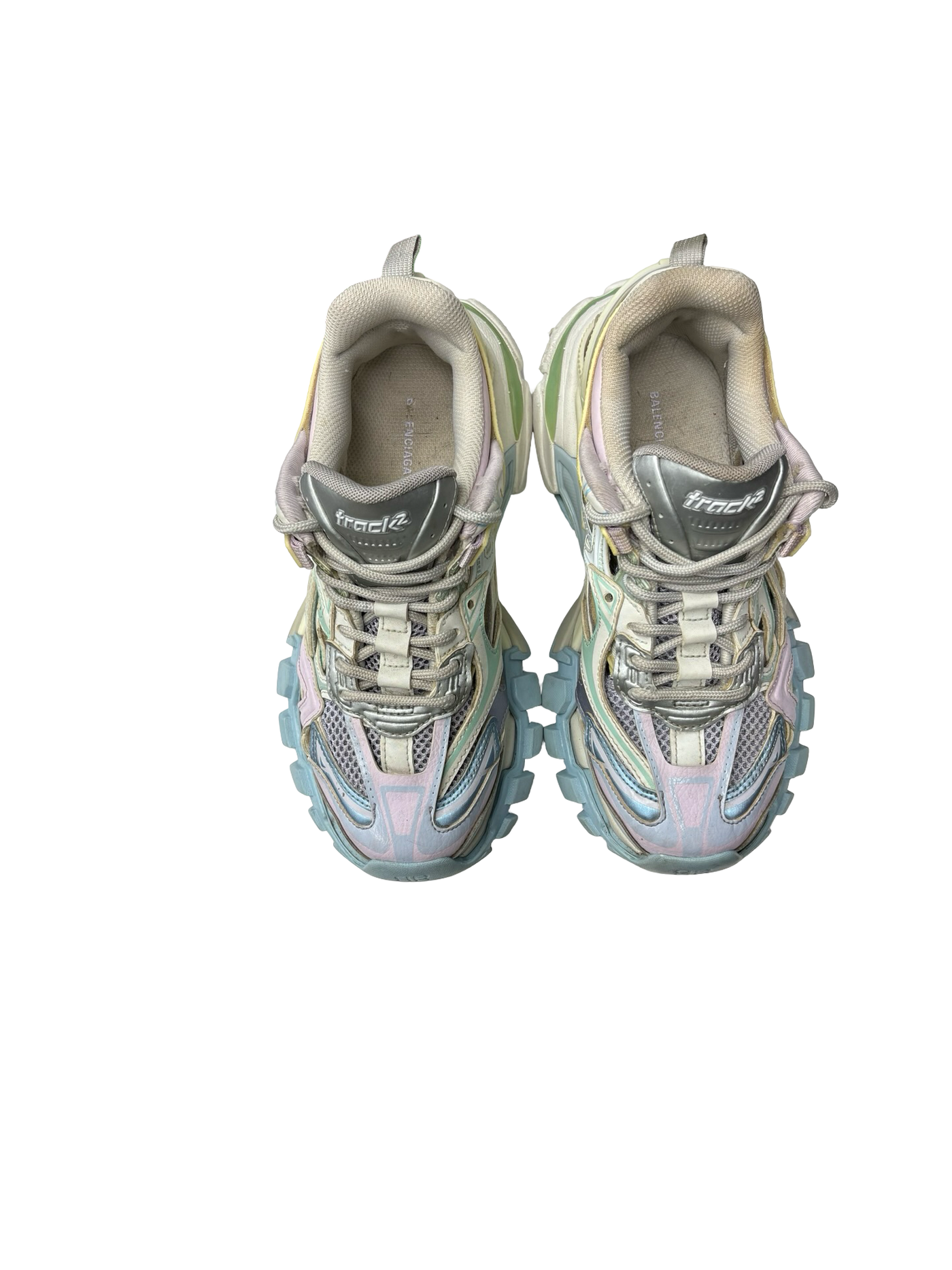 Balenciaga Track 2 Sneakers Blue Pink Green