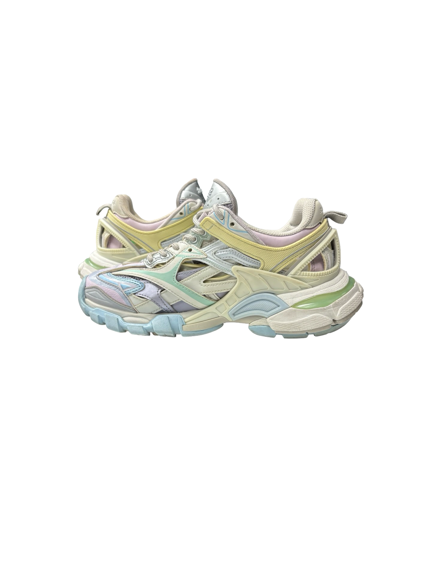 Balenciaga Track 2 Sneakers Blue Pink Green